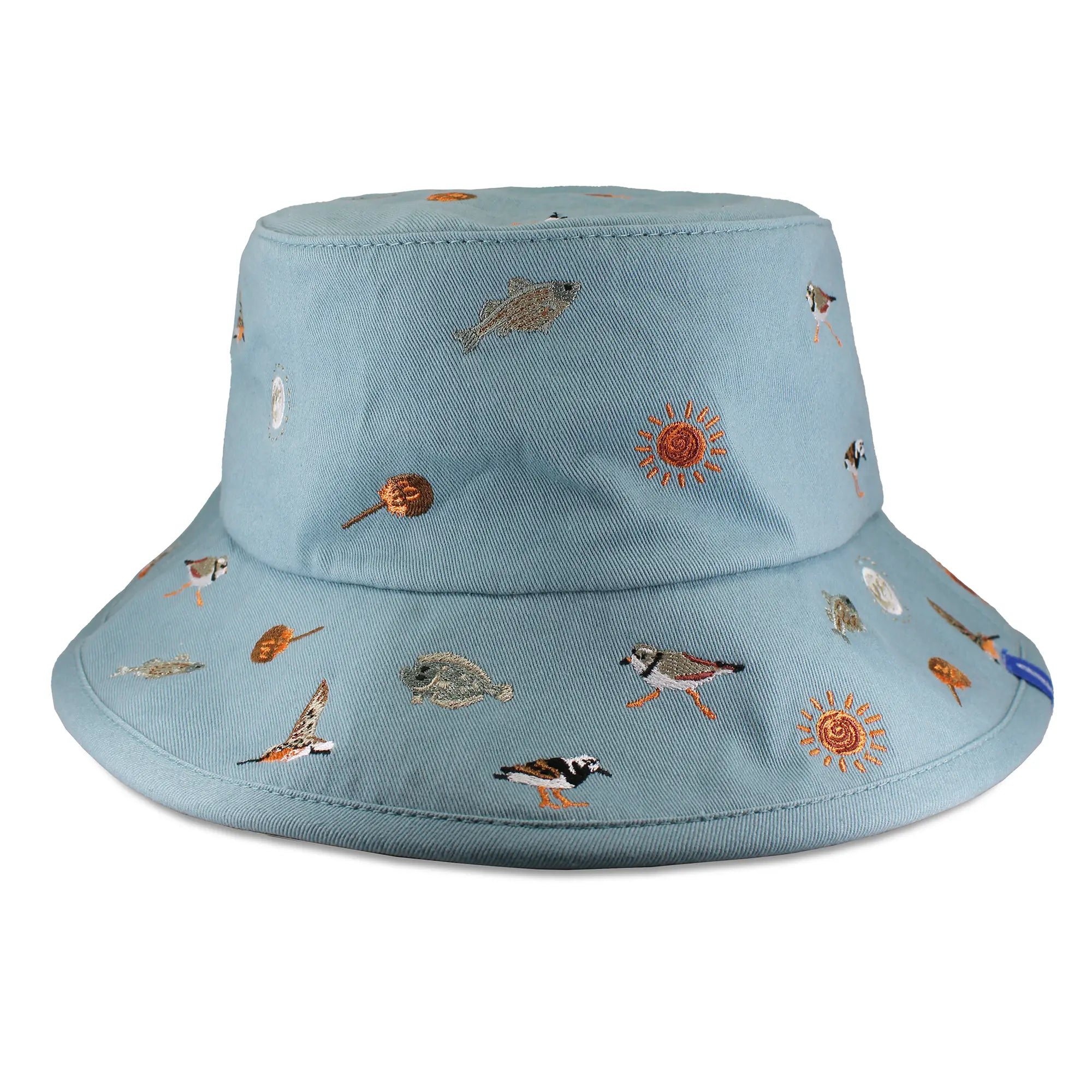 Bird Collective - Beach Life Bucket Hat - Atlantic Blue -