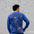 Bird Collective - Kestrel Long Sleeve T-Shirt - S - Lazuli
