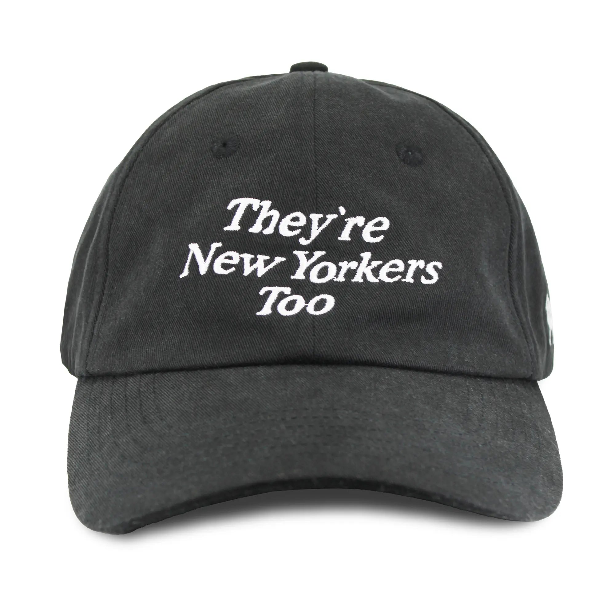 Bird Collective - New Yorkers Hat - Washed Black -