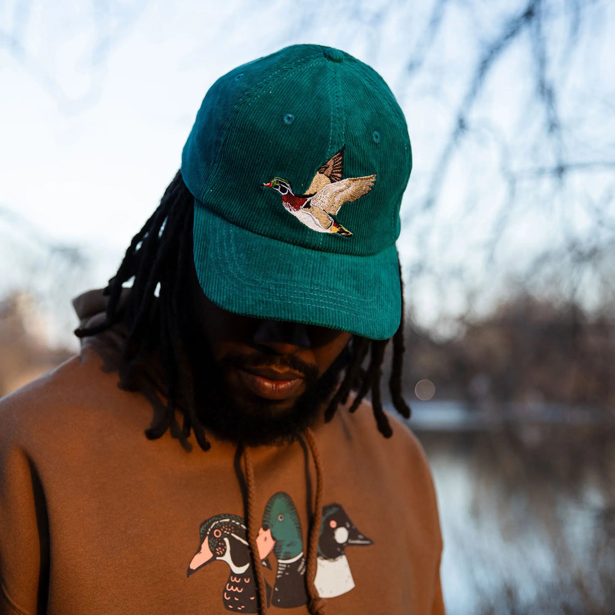 Wood Duck Corduroy Hat | Bird Collective Wood Duck Corduroy Hat | Bird Collective