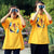 Bird Collective - Kids Backyard Birds T-Shirt - YOUTH XS - Goldfinch