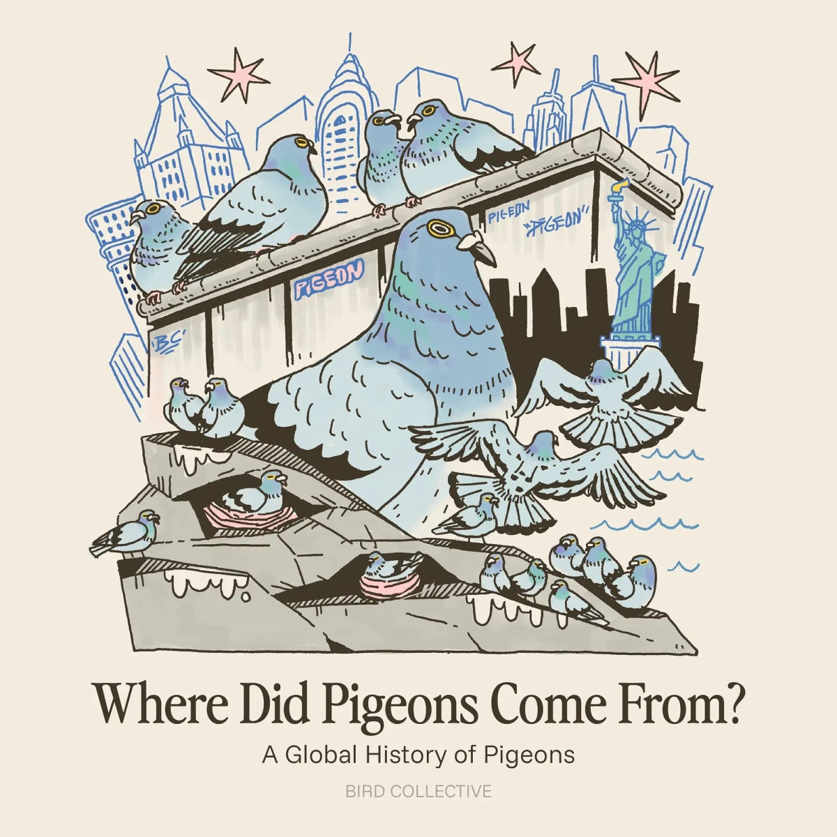 Where did pigeons come from? A global history of pigeons - Bird Collective