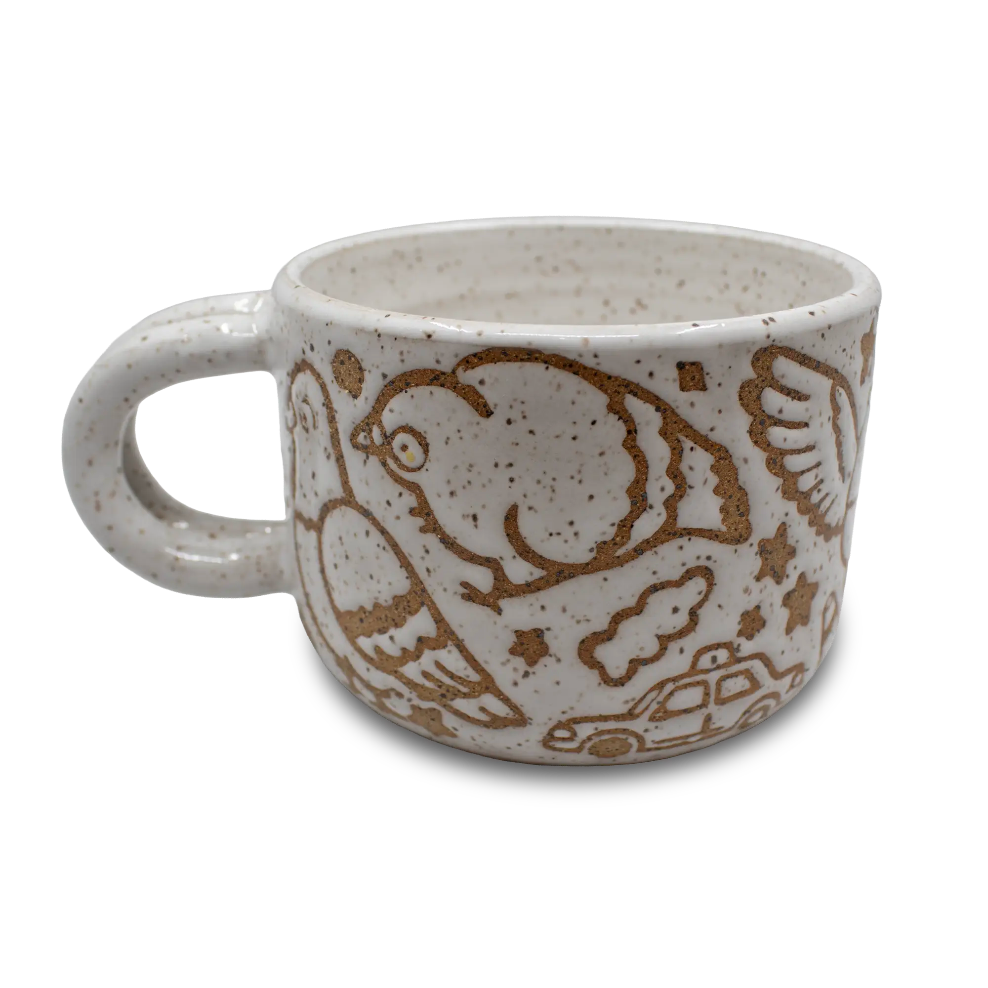 Annie's Potteries x Bird Collective Hand Made Pigeon Mug