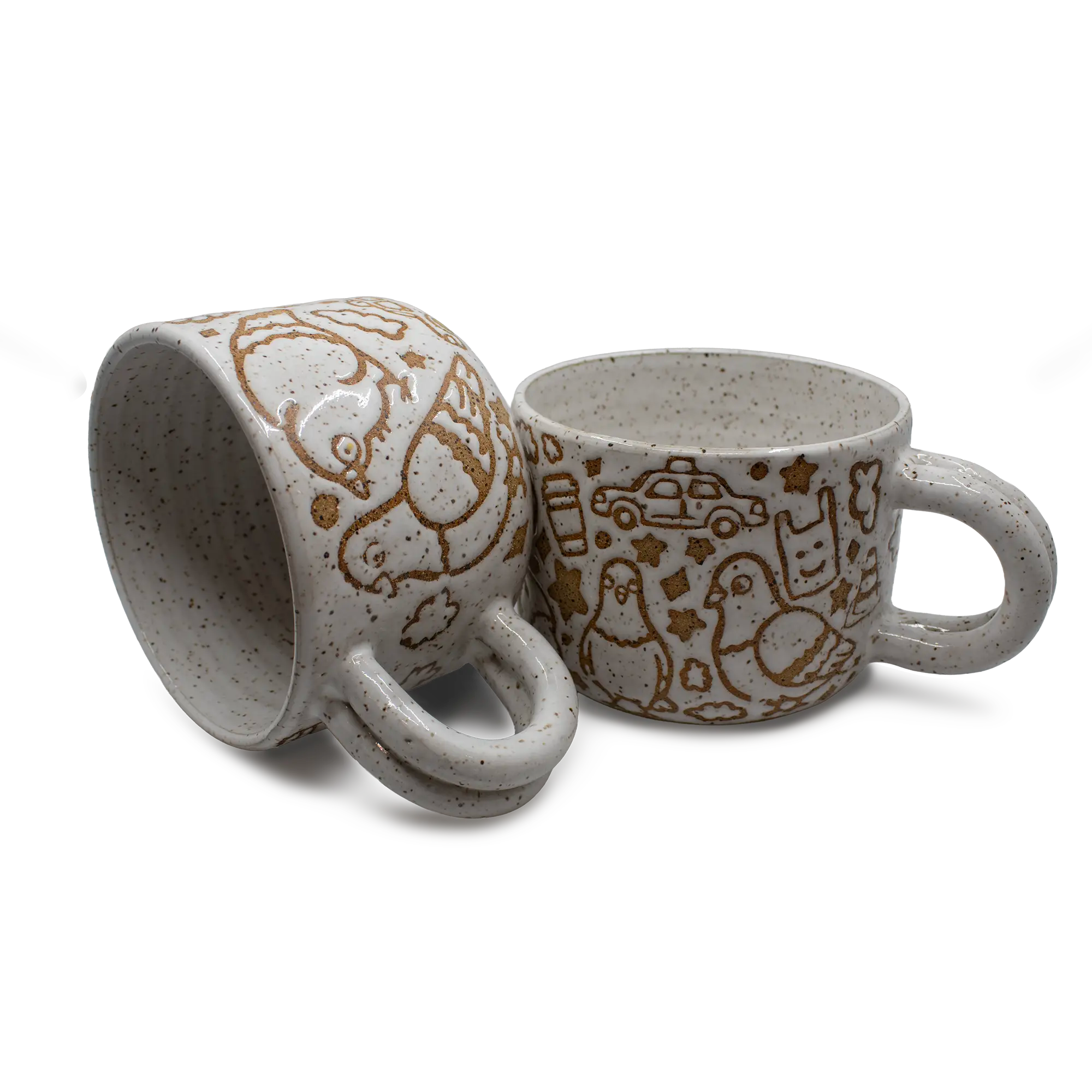 Annie's Potteries x Bird Collective Hand Made Pigeon Mug