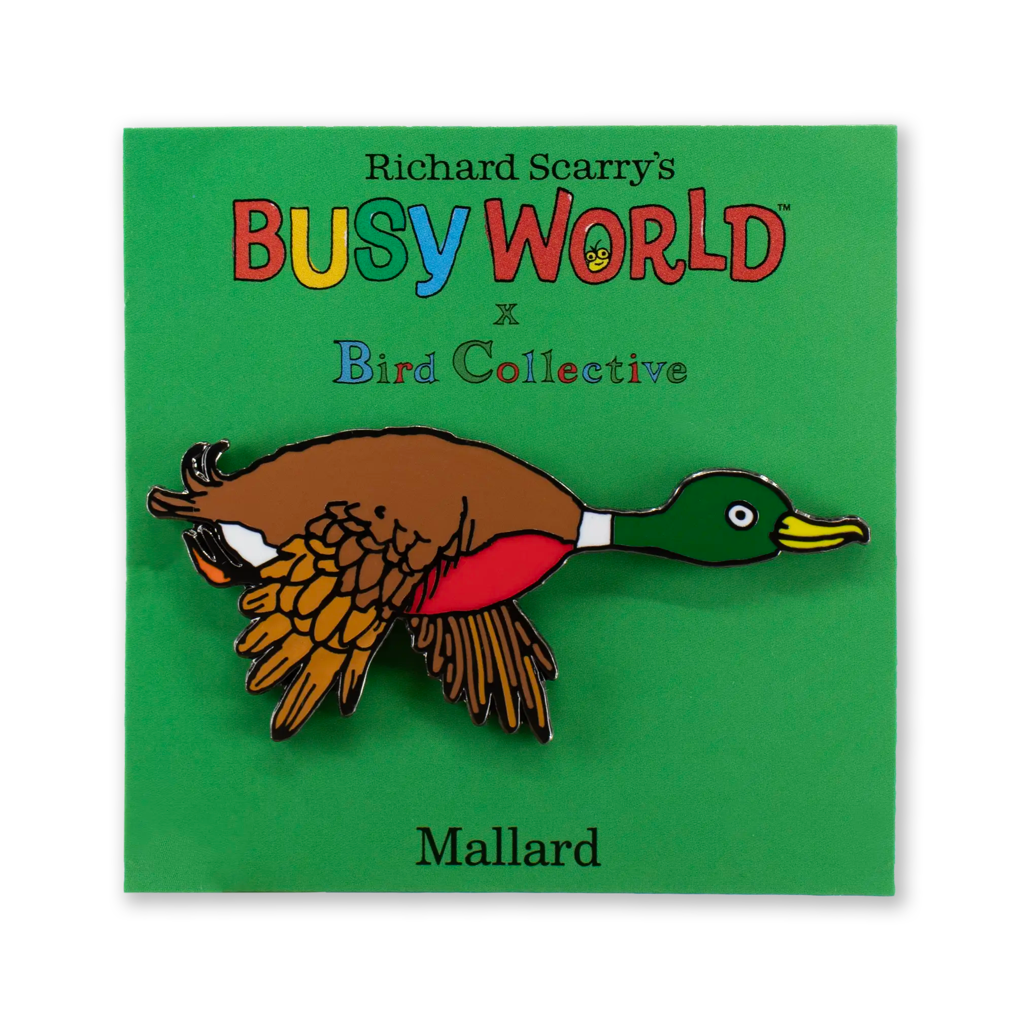 Richard Scarry Mallard Pin