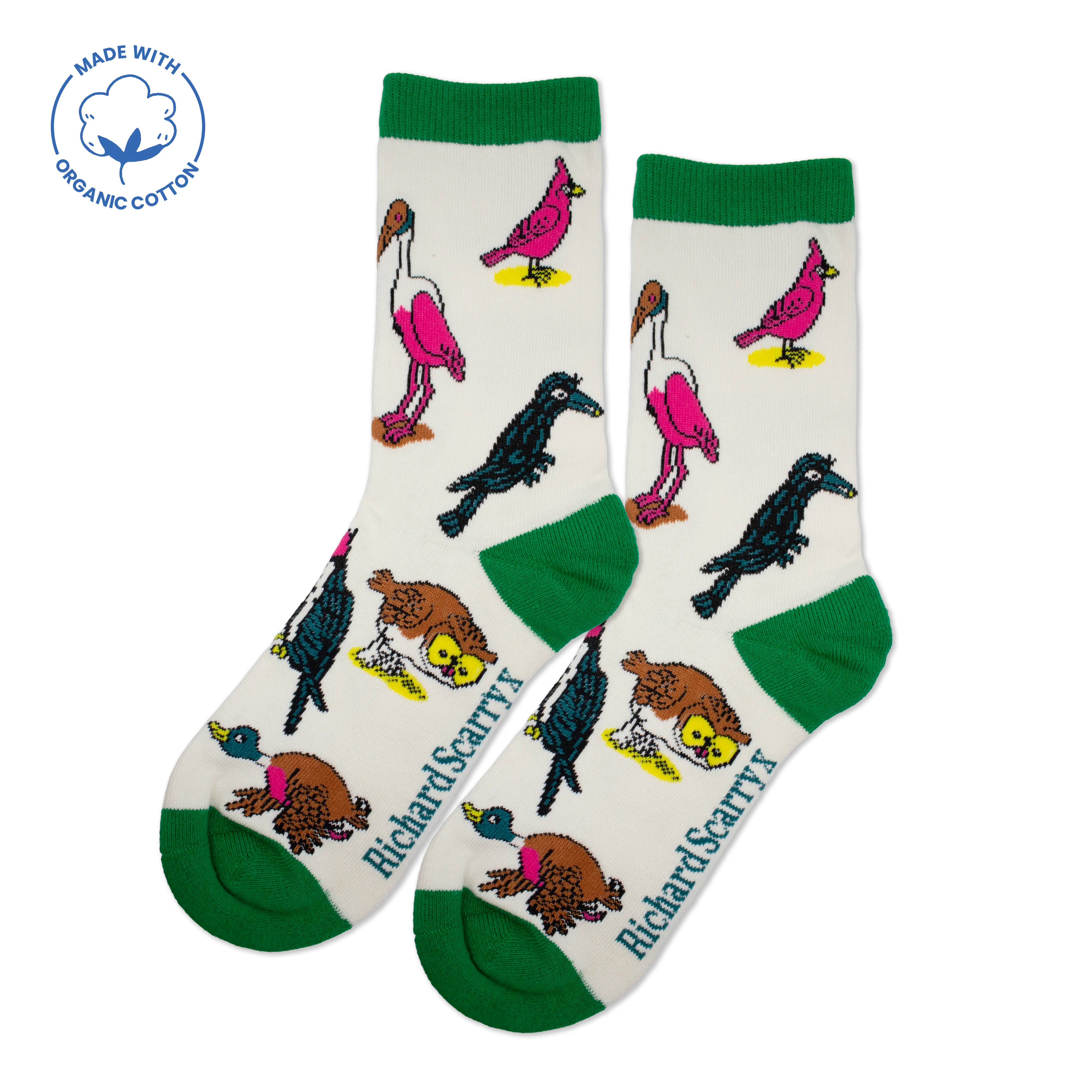 Richard Scarry Busy World Of Birds Socks