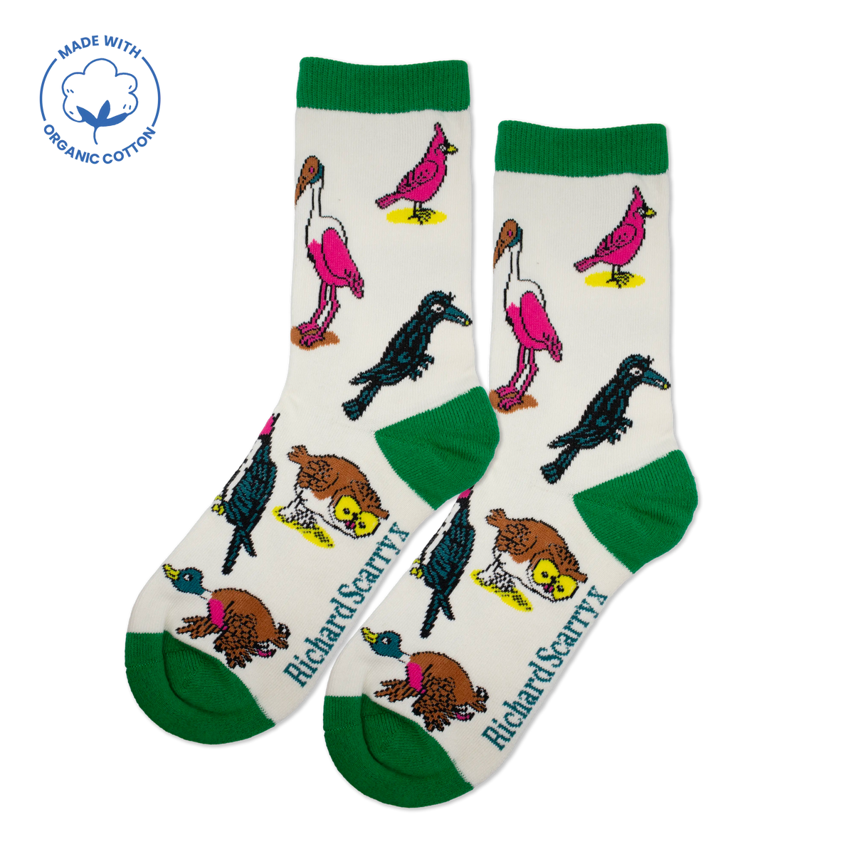Richard Scarry Busy World Of Birds Socks