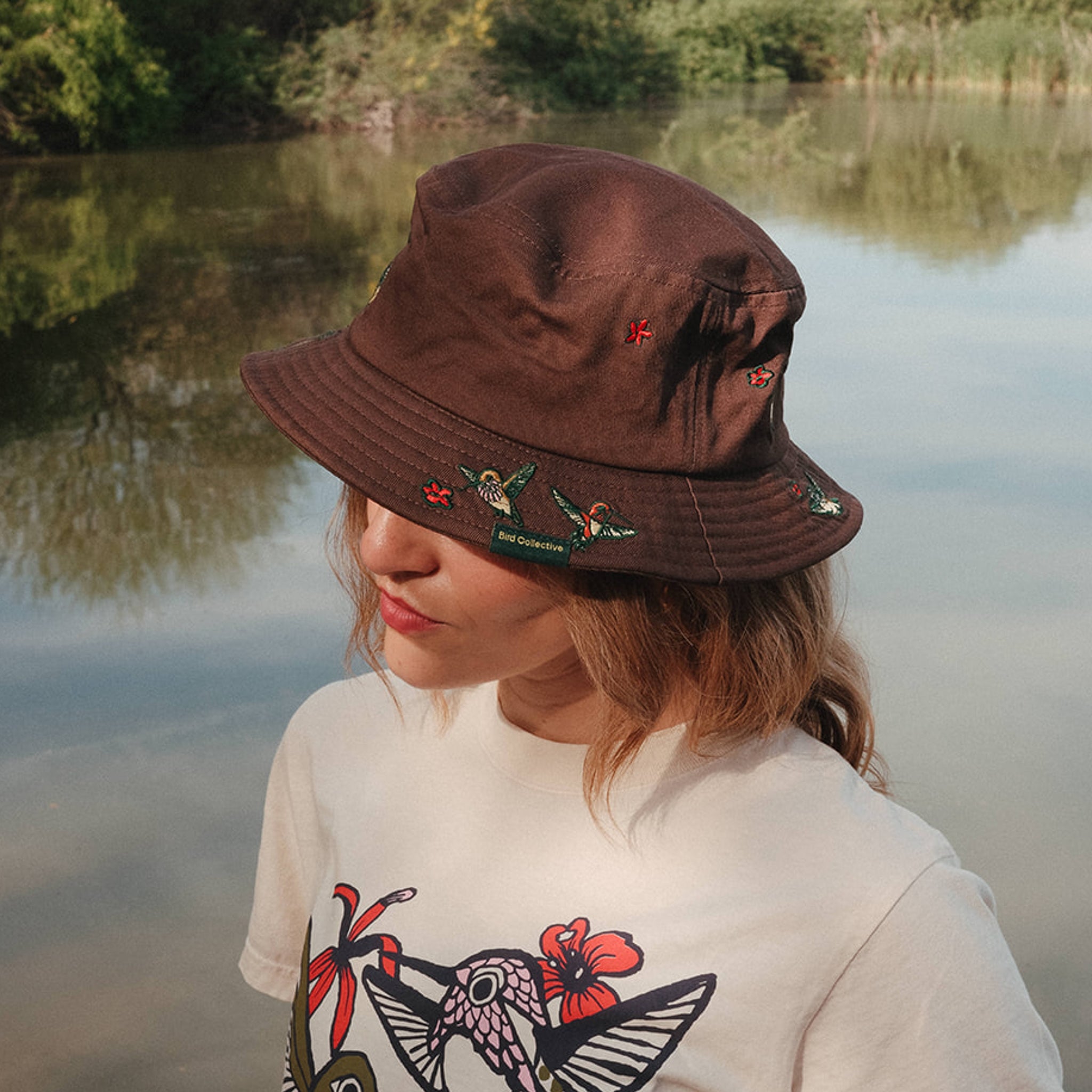 Hummingbirds Bucket Hat