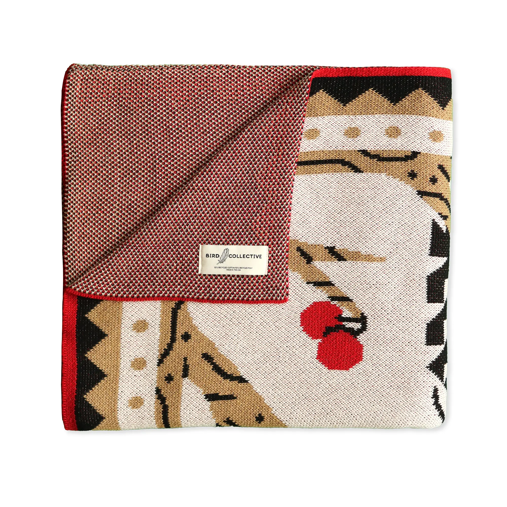 Bird Collective - Woodpeckers of North America Knit Blanket - -