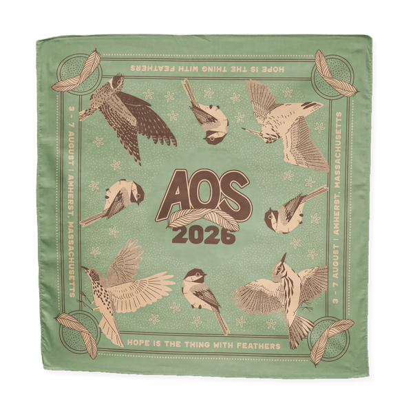 Bird Collective - American Ornithological Society 2026 Conference Bandana - 