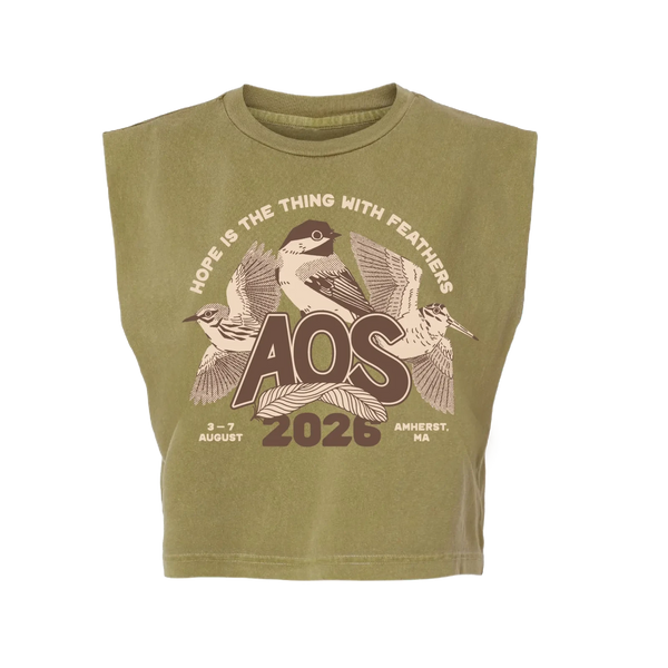 Bird Collective - American Ornithological Society 2026 Conference Tank - S - Olive