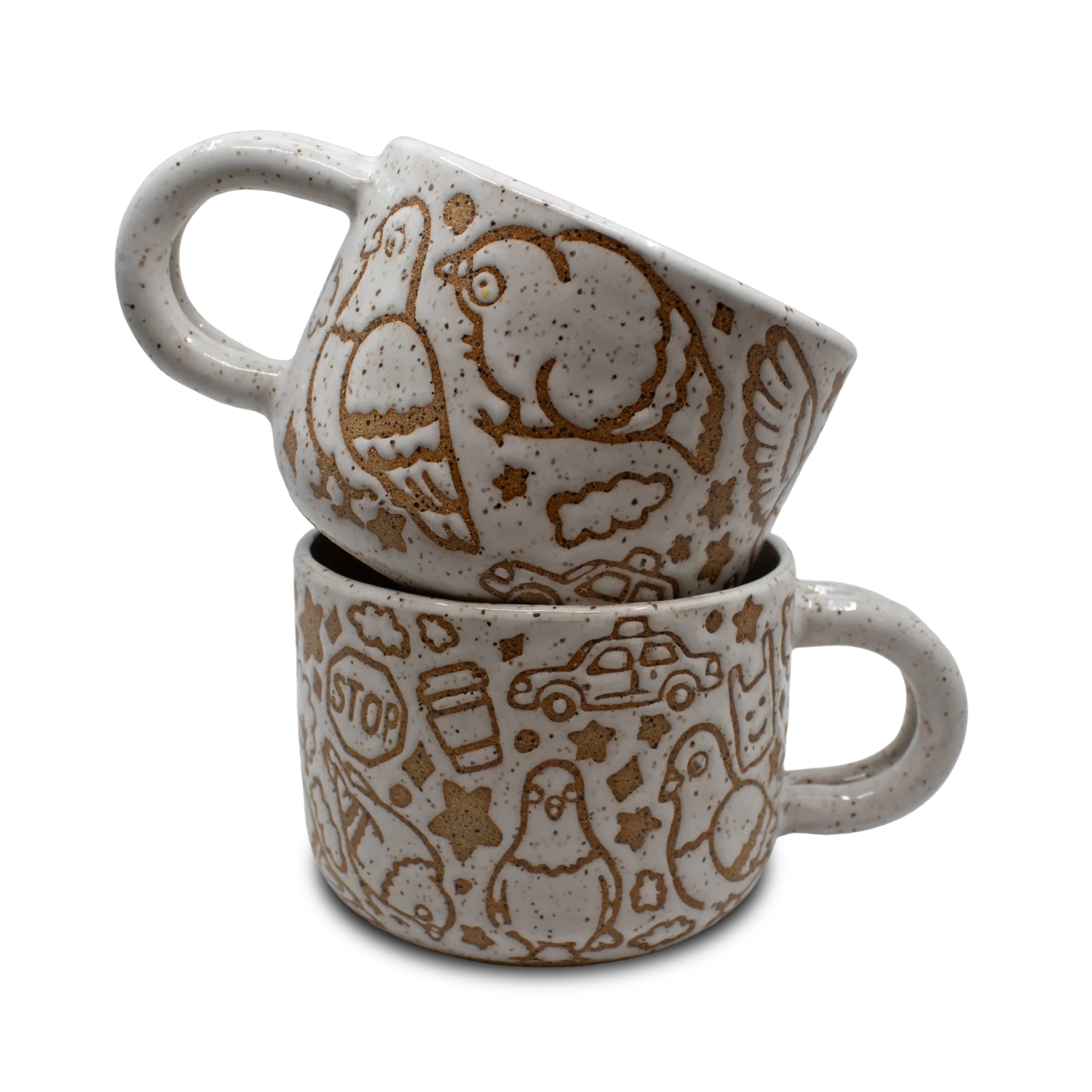 Bird Collective - Annie's Potteries x Bird Collective Hand Made Pigeon Mug - 