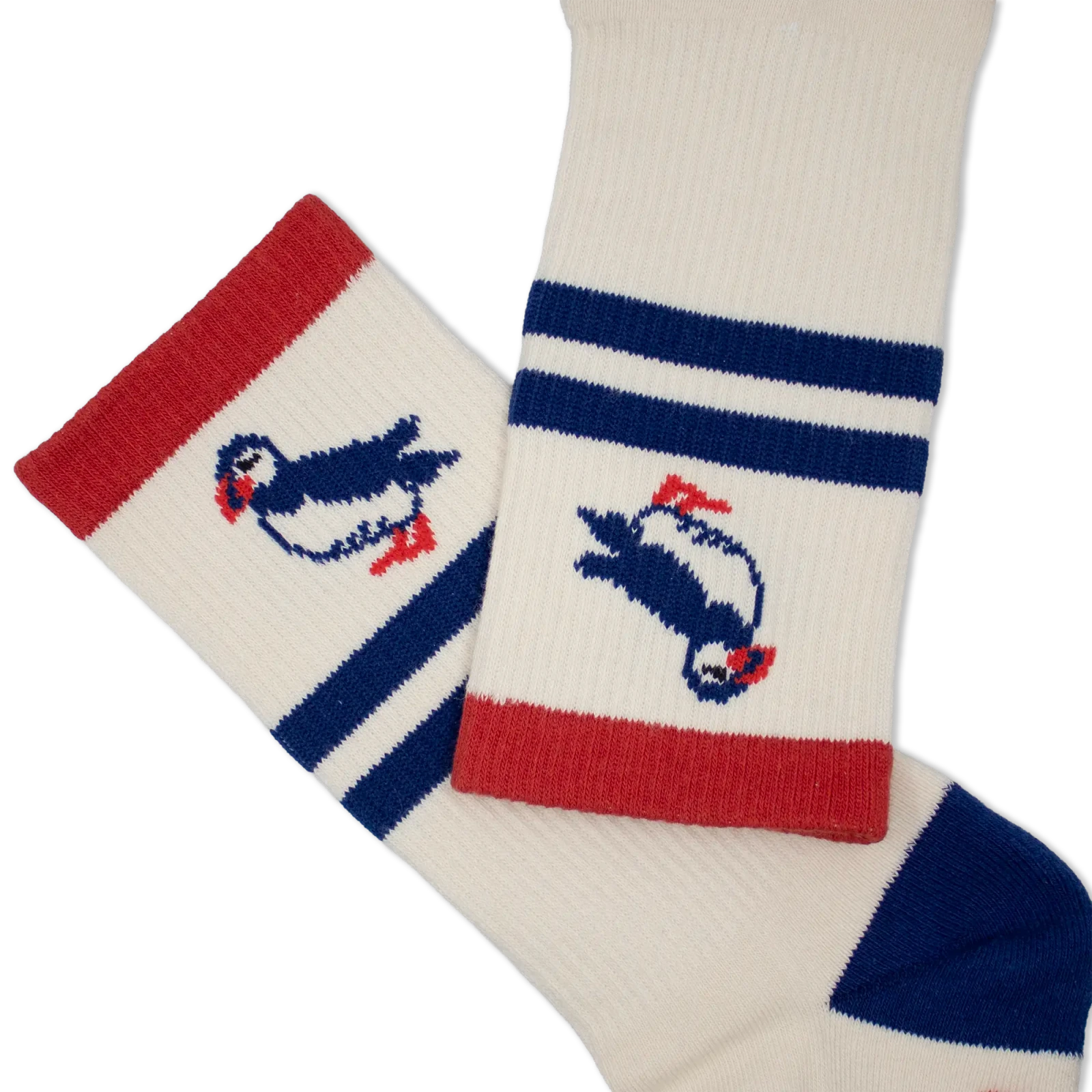 Bird Collective - Atlantic Puffin Socks - S -