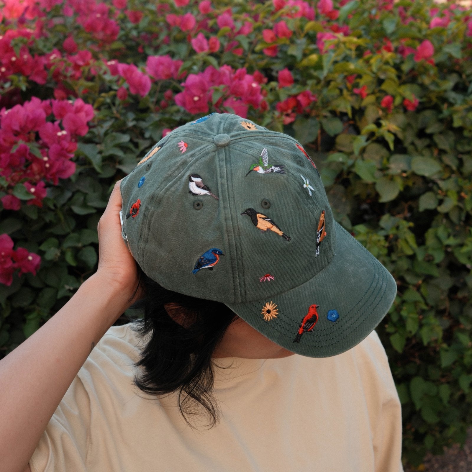 Bird Collective - Backyard Birds Washed Hat - 