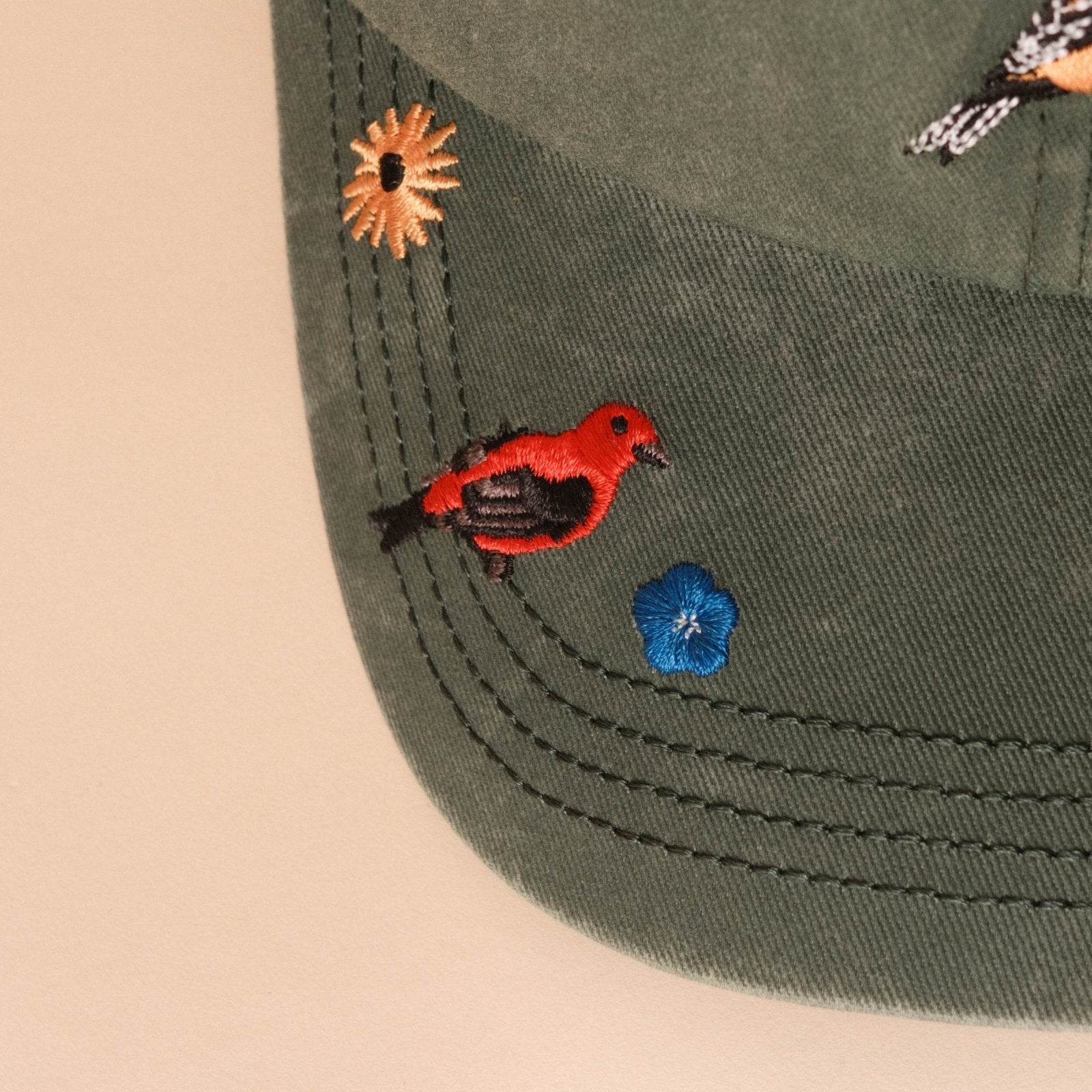 Bird Collective - Backyard Birds Washed Hat - 