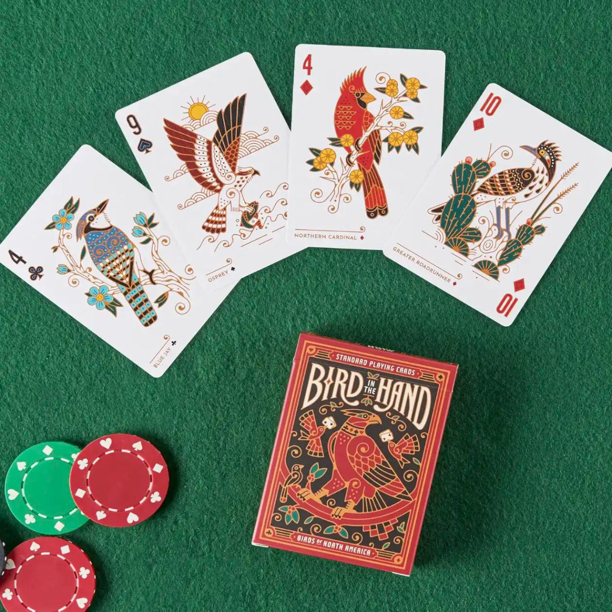 Bird Collective - Bird in the Hand Playing Cards - 