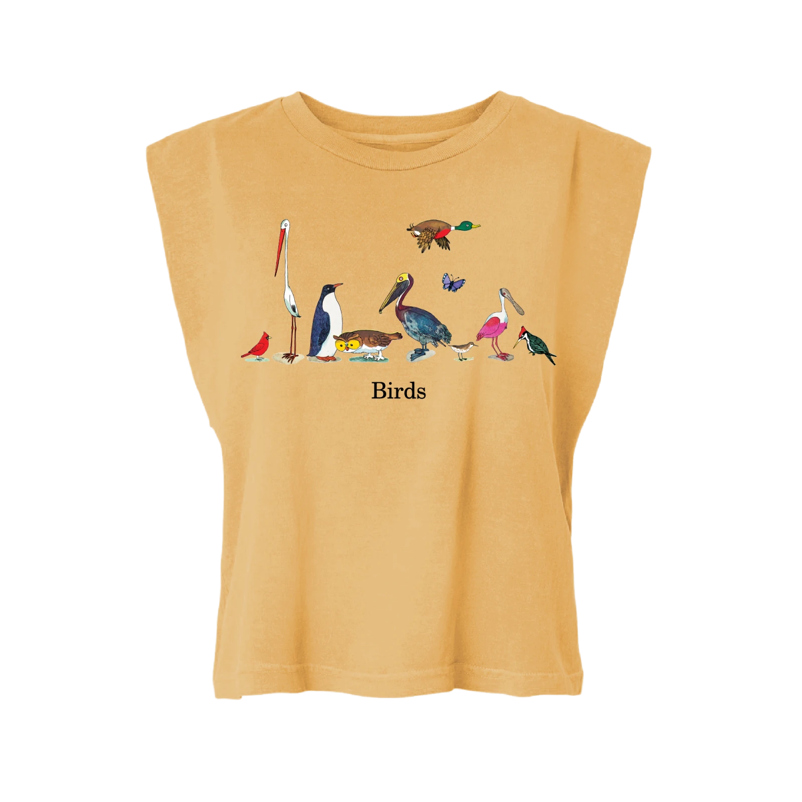 Bird Collective - Busy World of Birds Tank - S -