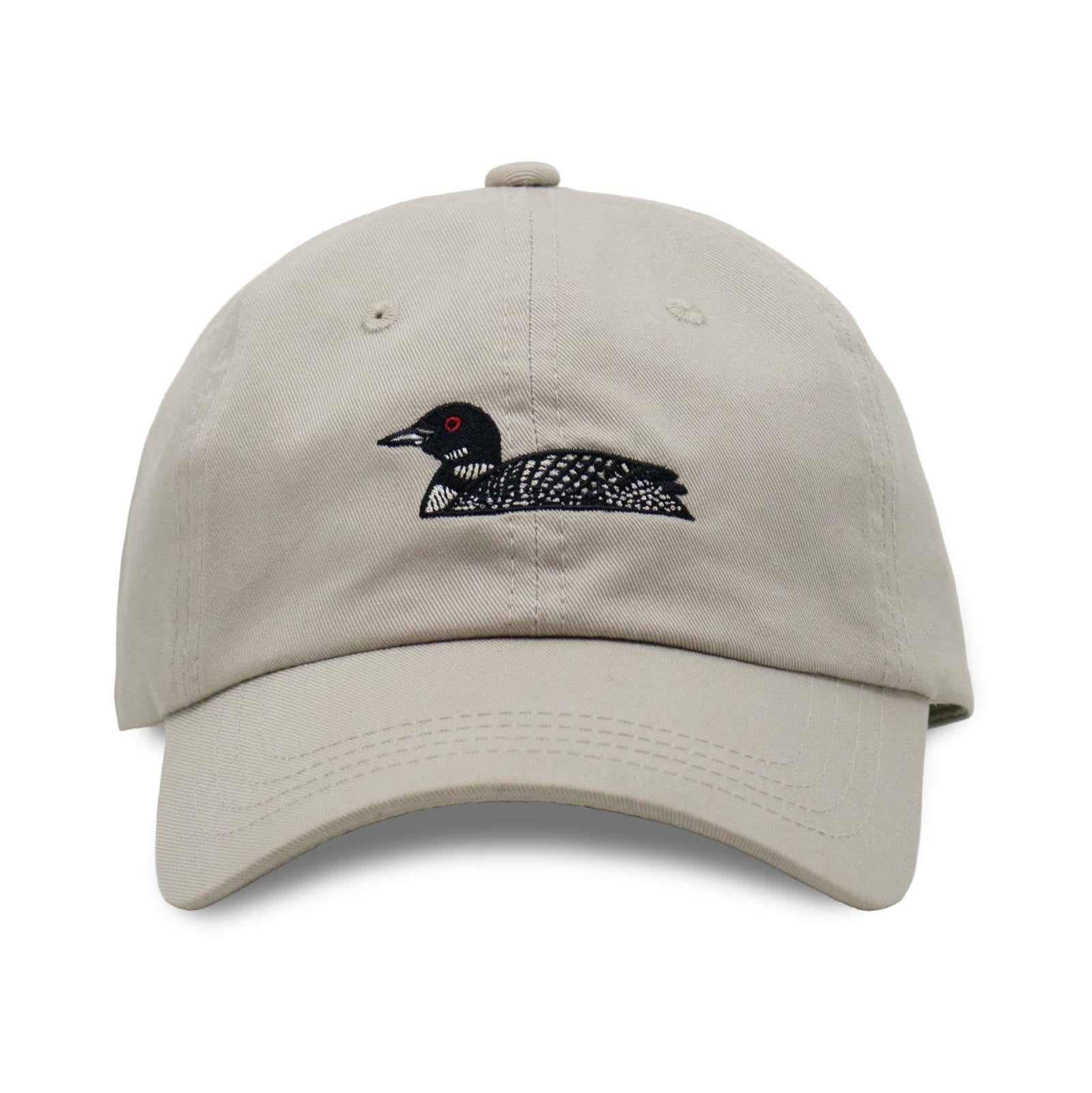 Bird Collective - Common Loon Dad Hat - Ivory - 