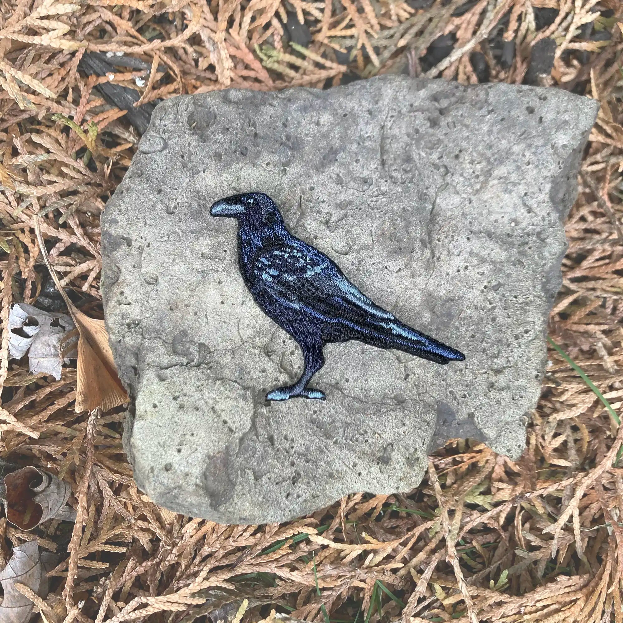 Common Raven Patch - Bird Collective
