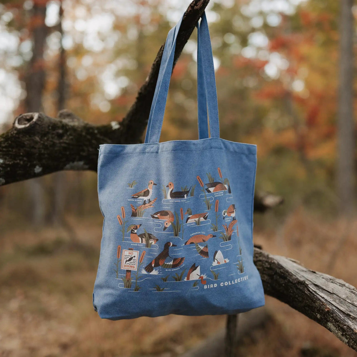 Bird Collective - Dabbling Ducks Tote Bag - 