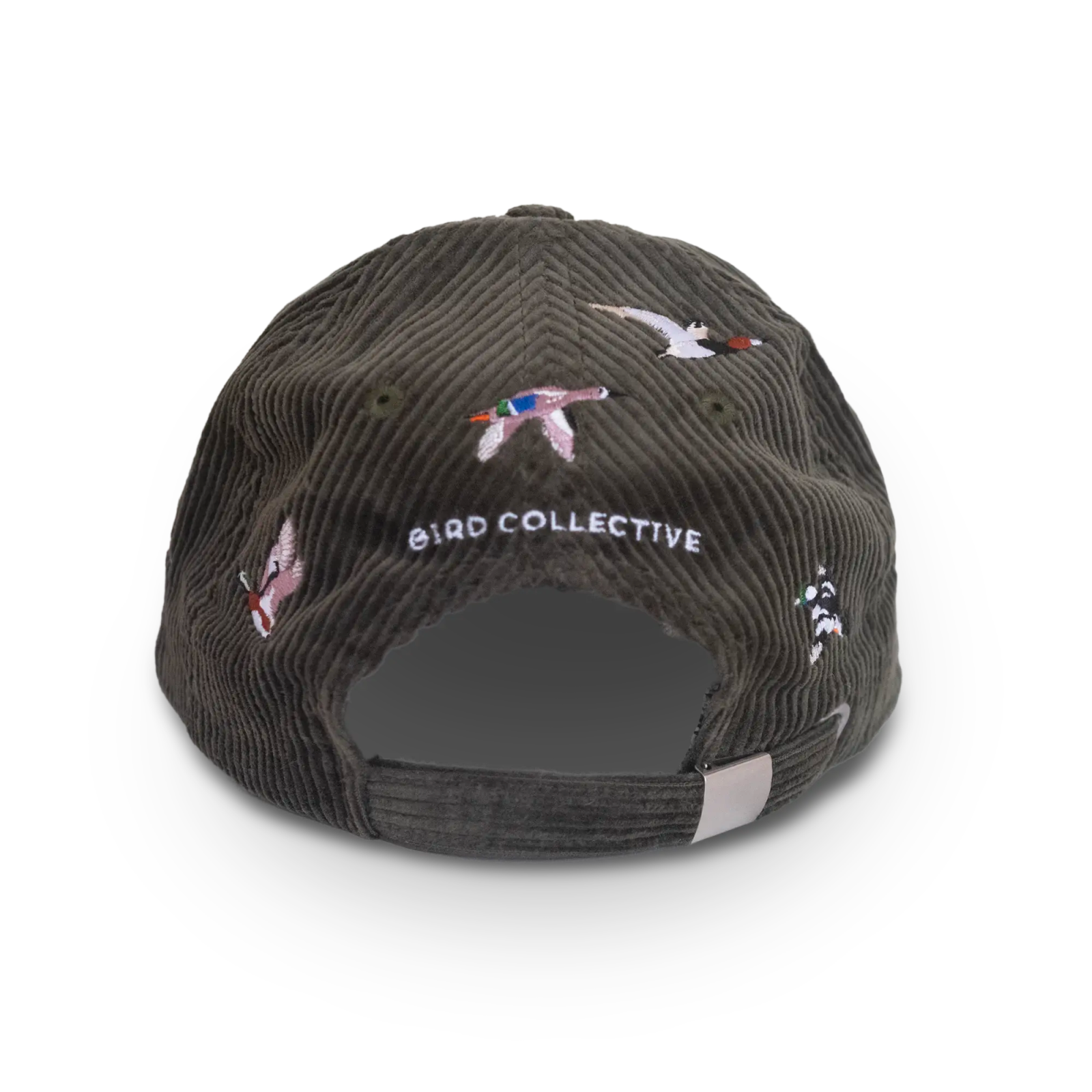Bird Collective - Ducks Corduroy Hat - Olive - 