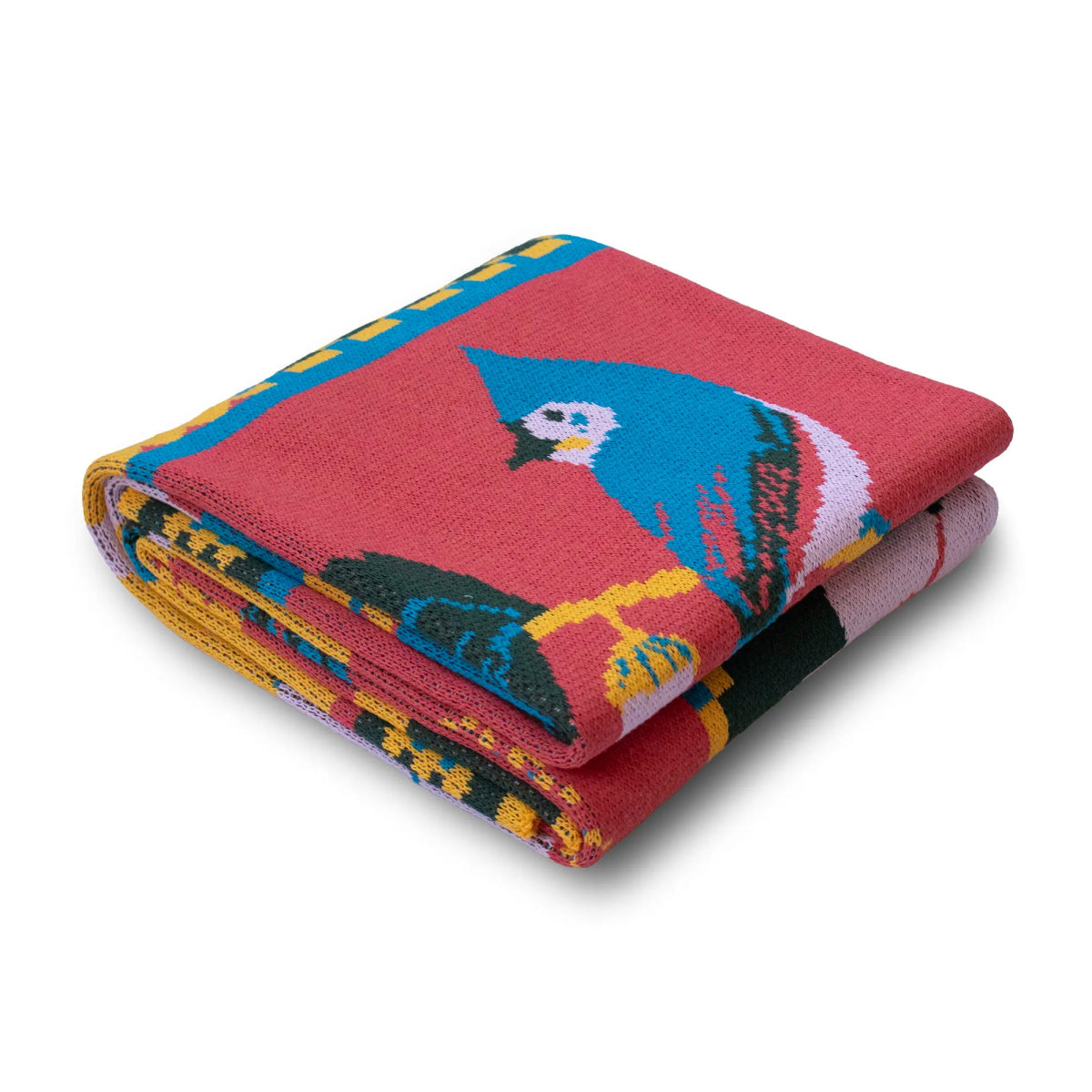 Bird Collective - Eastern Natives Knit Blanket - 