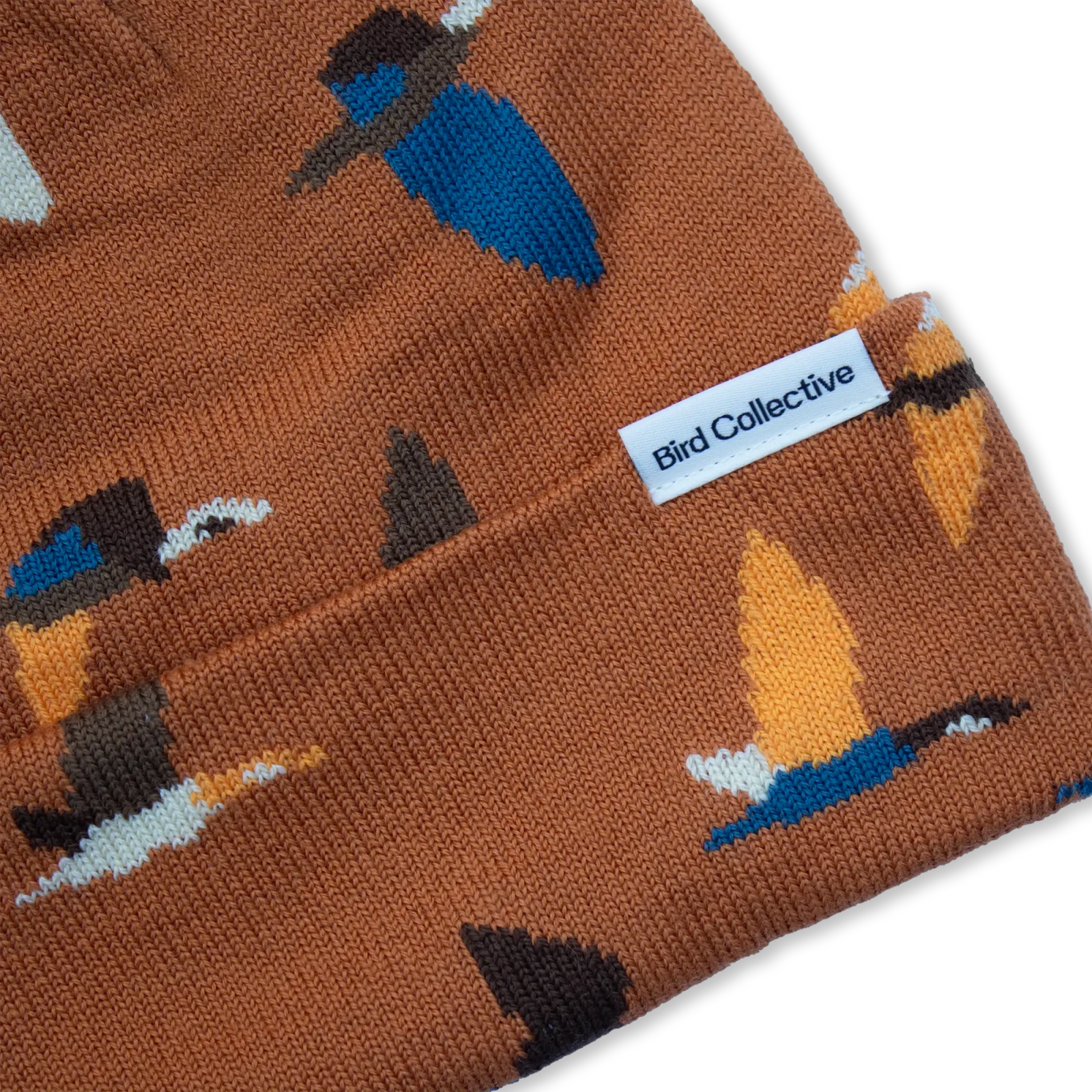 Bird Collective - Formation Beanie - Rust -