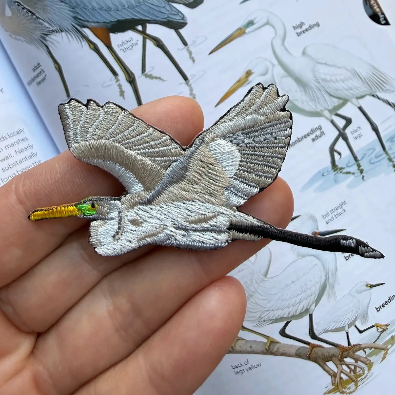 Bird Collective - Great Egret Patch - 
