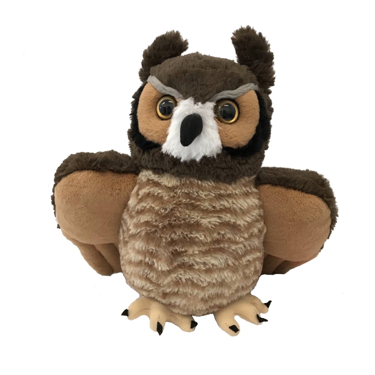 Bird Collective - Great Horned Owl Stuffed Animal - 