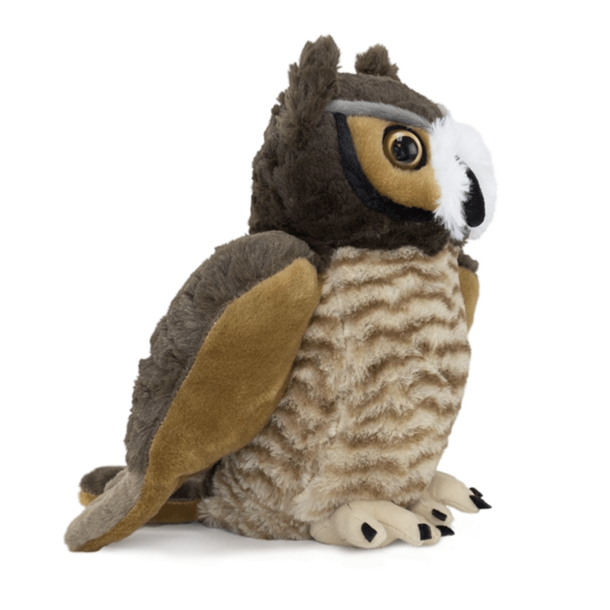 Bird Collective - Great Horned Owl Stuffed Animal - 