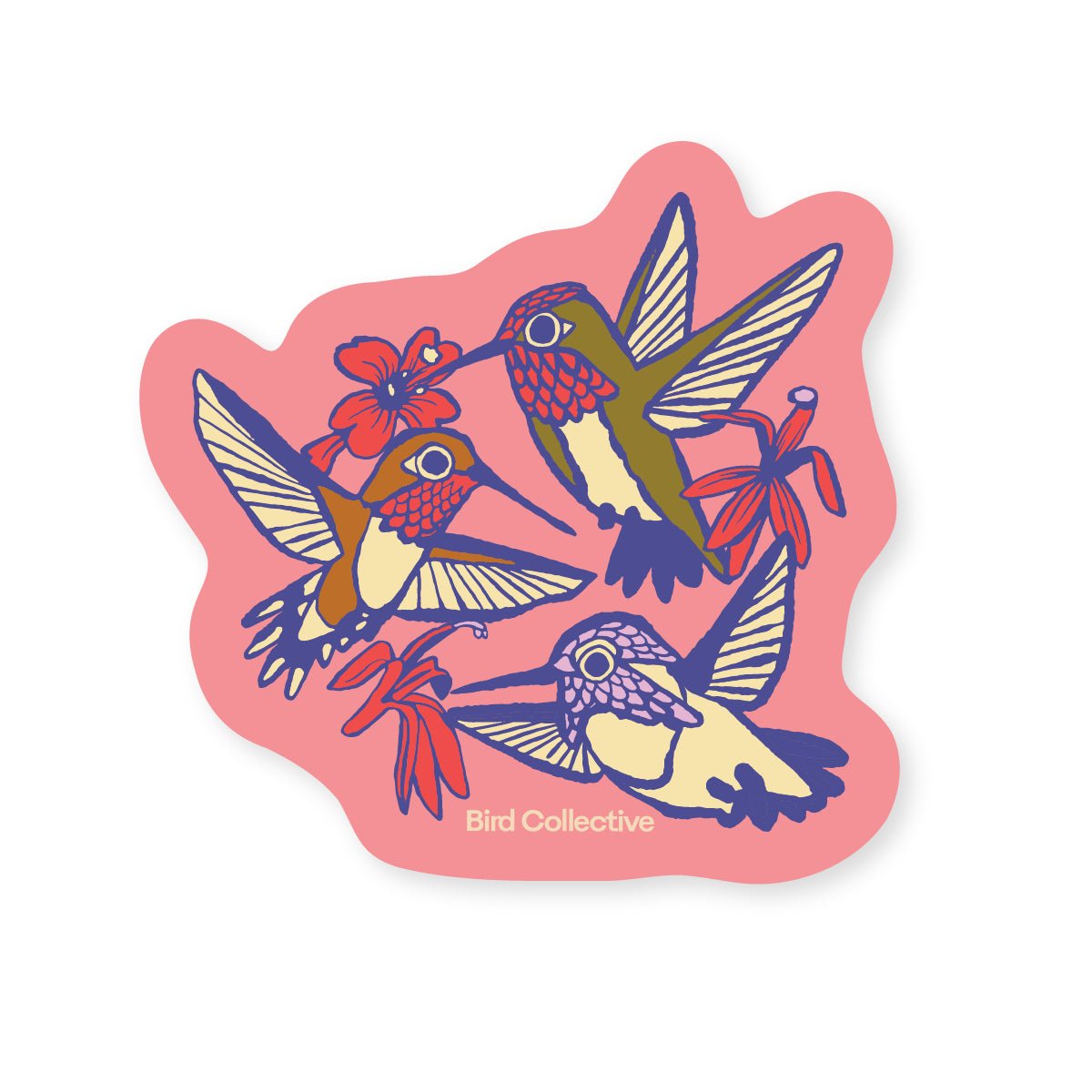 Bird Collective - Hummingbird Sticker - 