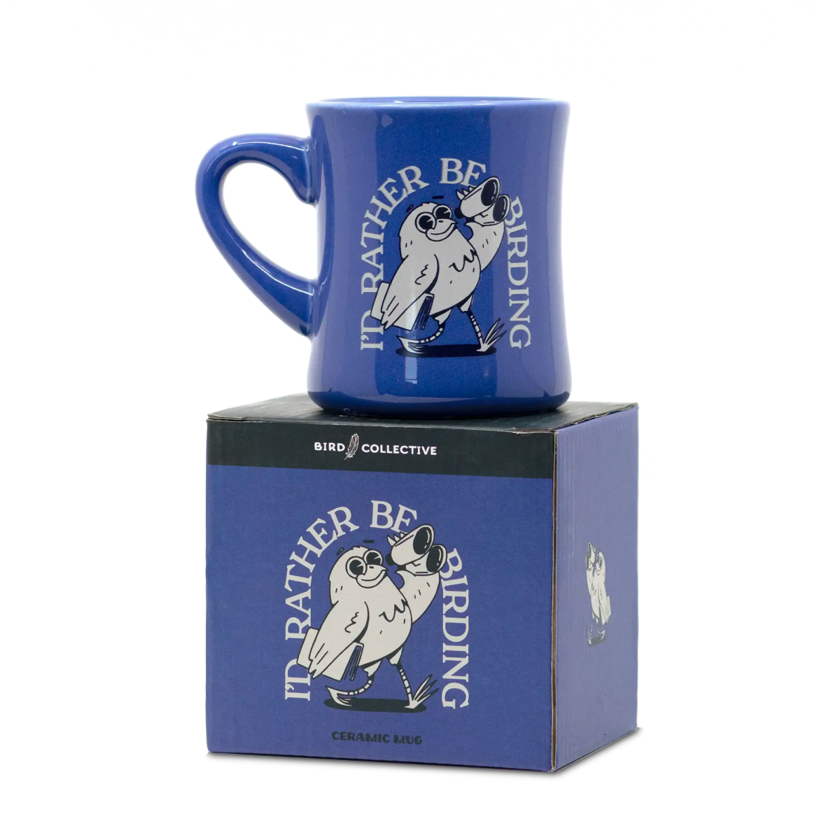 Bird Collective - I'd Rather Be Birding Ceramic Mug - 