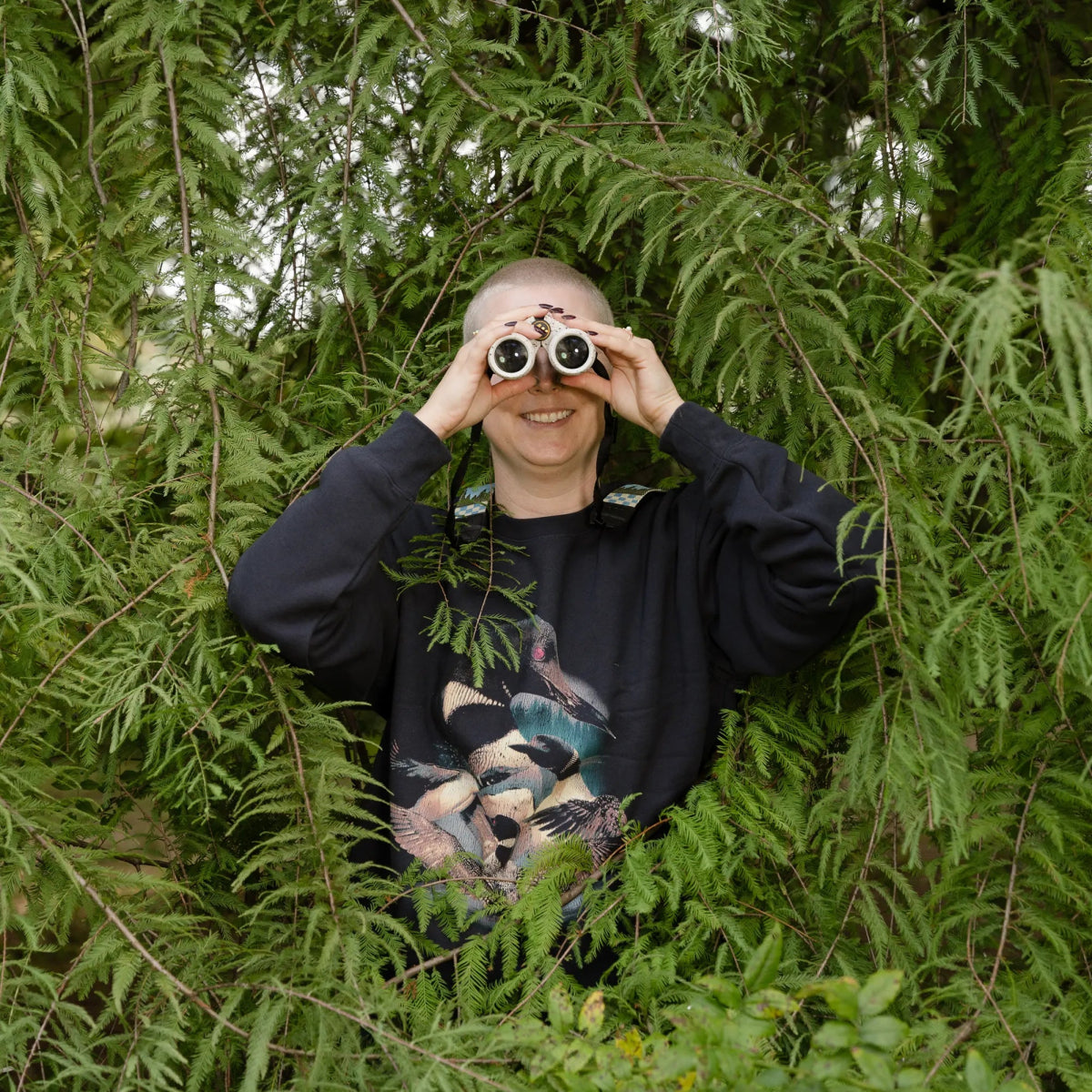 Bird Collective - Loon Lake Sweatshirt - XS - Navy