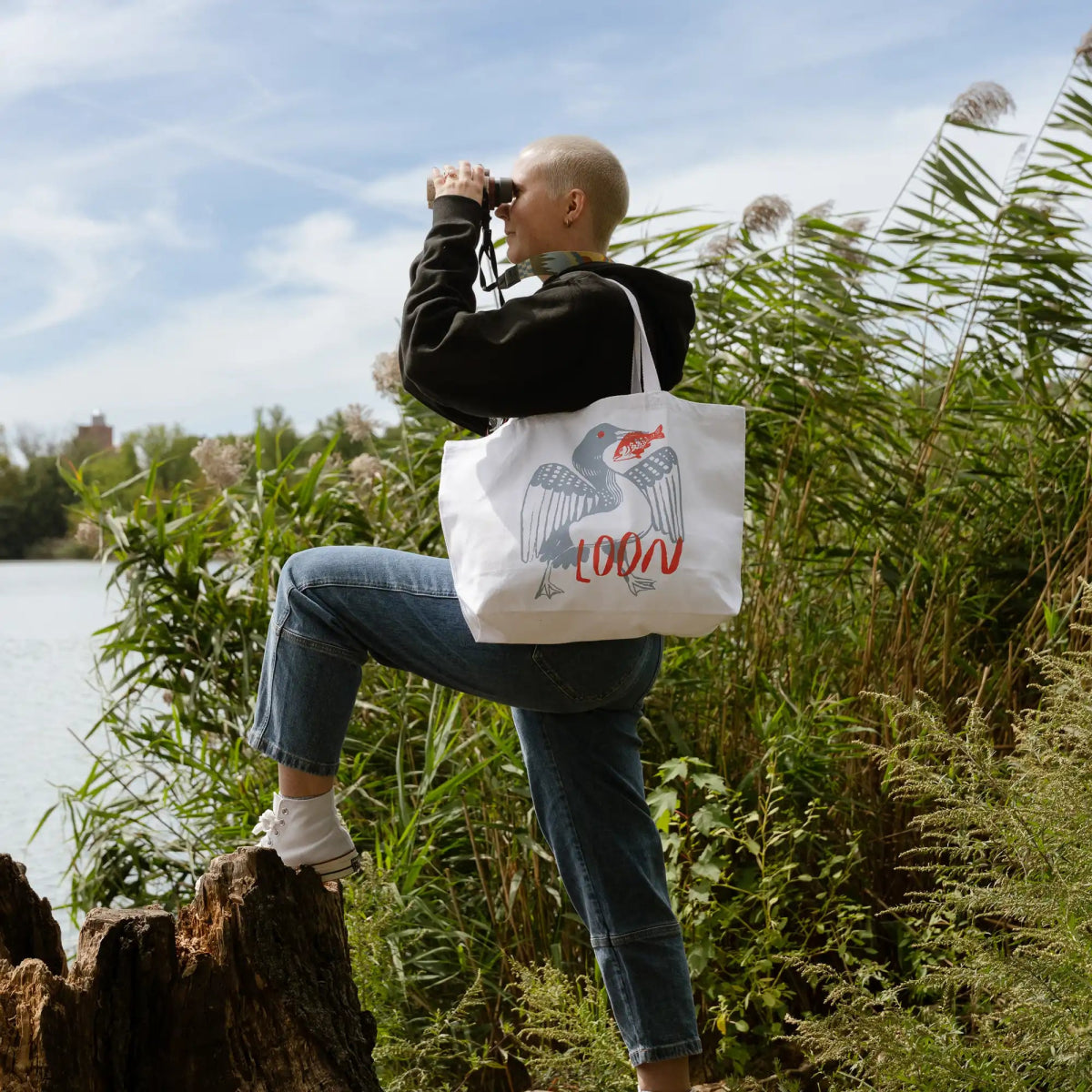 Bird Collective - Loon Tote Bag - 