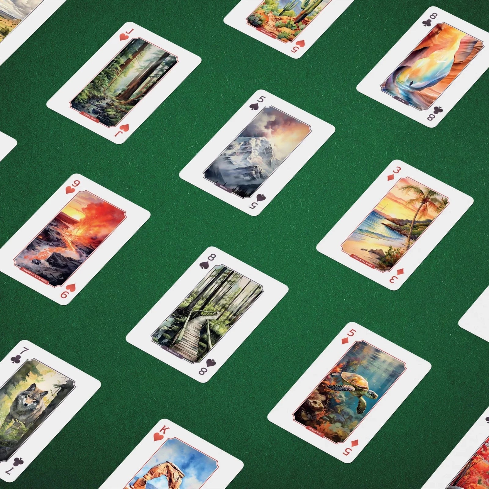 Bird Collective - National Parks Playing Cards - 