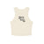 Bird Collective - New Yorkers Plover Embroidered Ribbed Tank - XS - Ivory