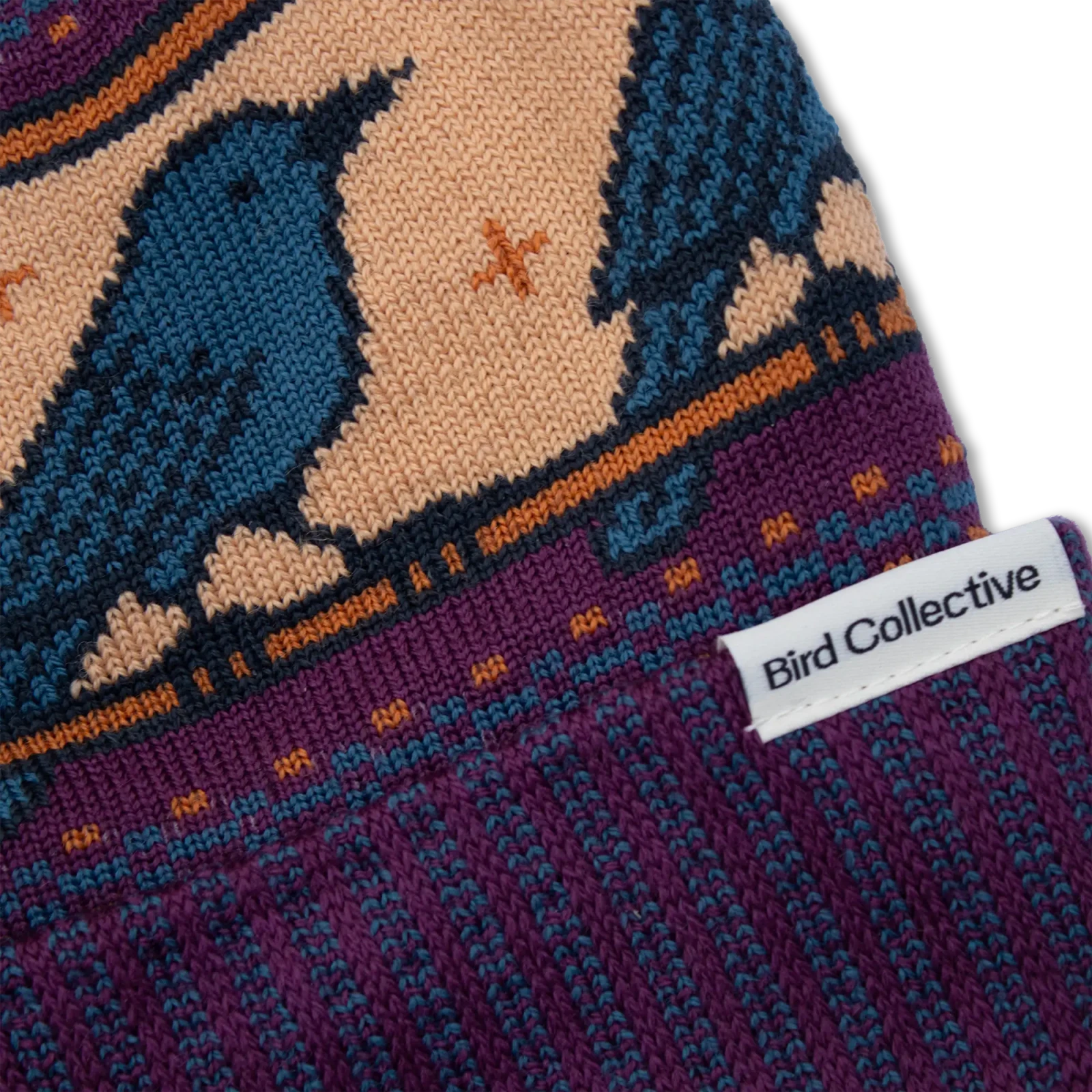 Bird Collective - Perched Beanie - Eggplant -