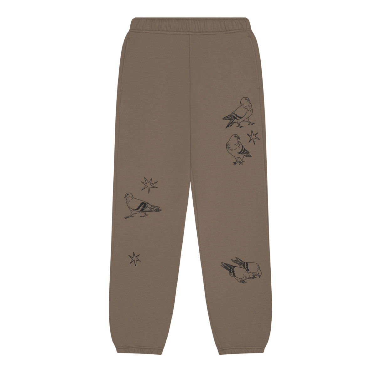 Bird Collective - Pigeon Sweatpants - XS - Vintage Brown