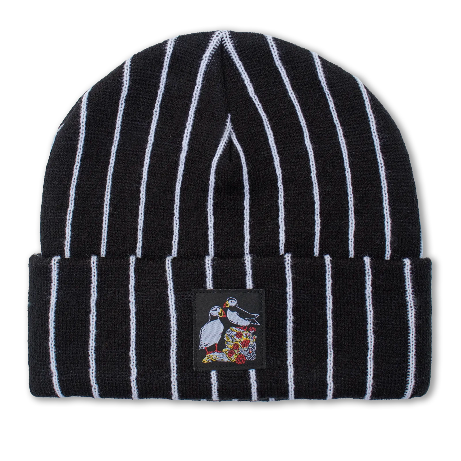 Bird Collective - Pinstripe Puffin Beanie - 