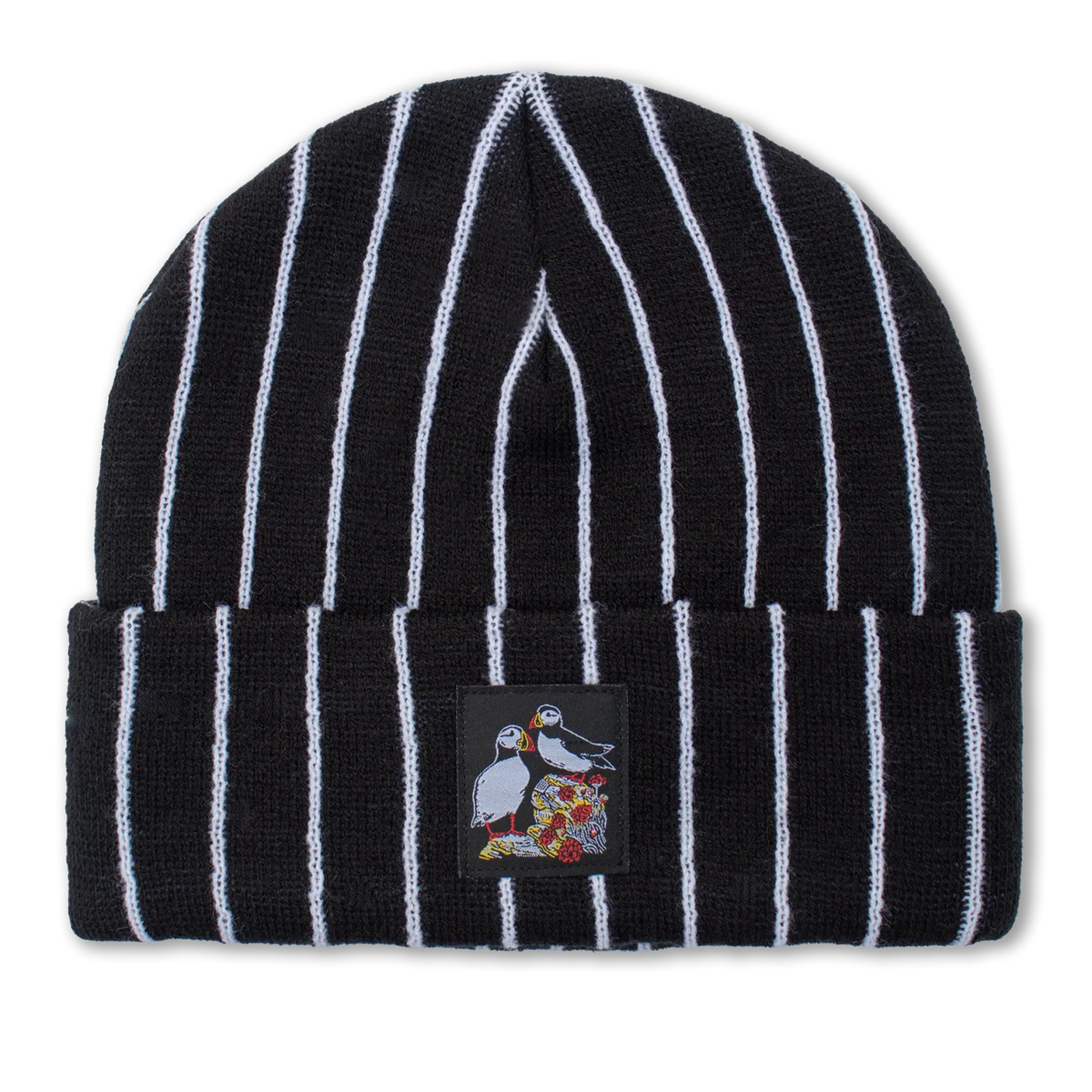 Bird Collective - Pinstripe Puffin Beanie - 