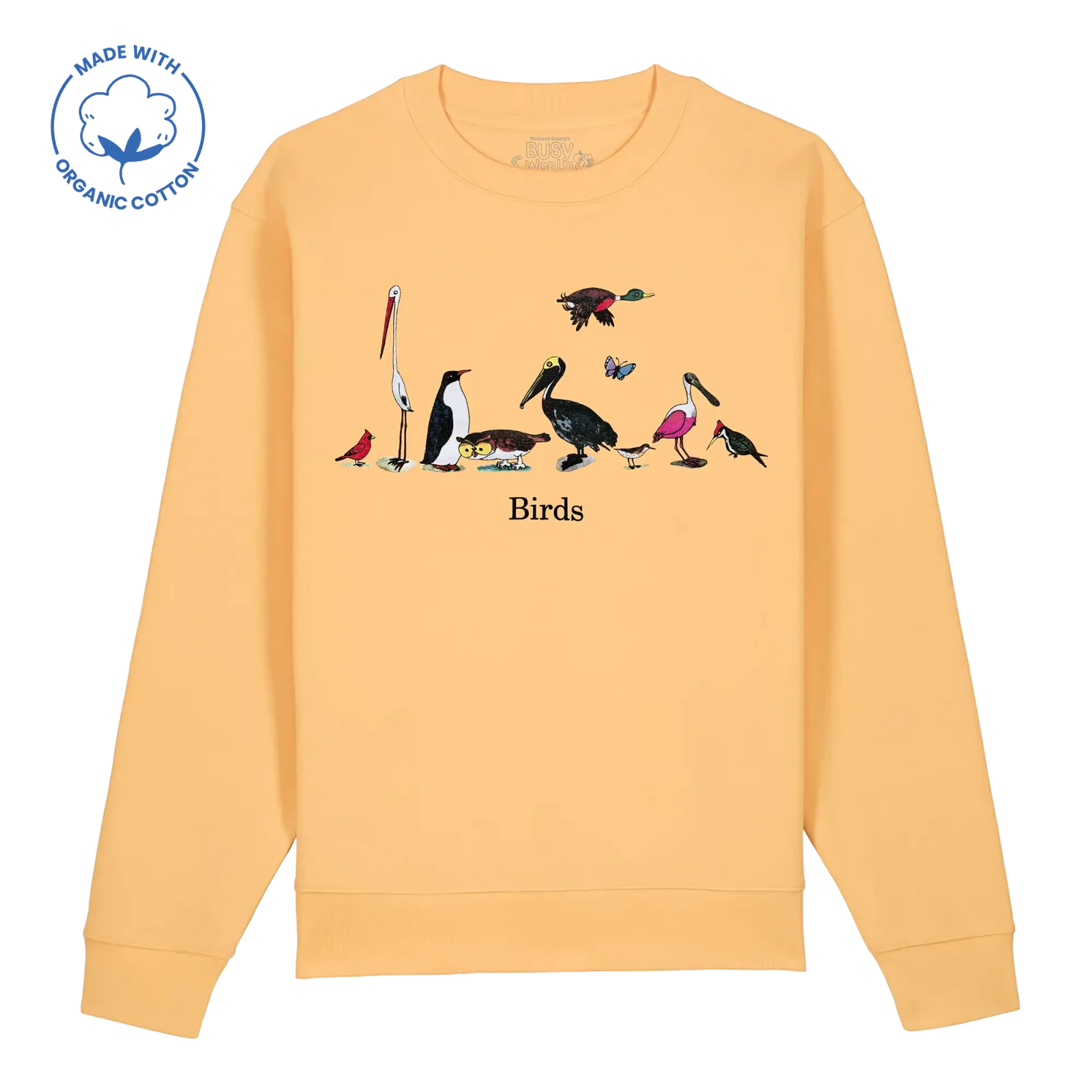 Bird Collective - Richard Scarry Birds Sweatshirt - XXS -