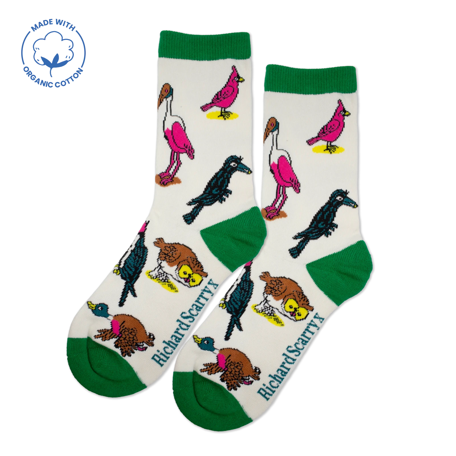 Bird Collective - Richard Scarry Busy World Of Birds Socks - S -