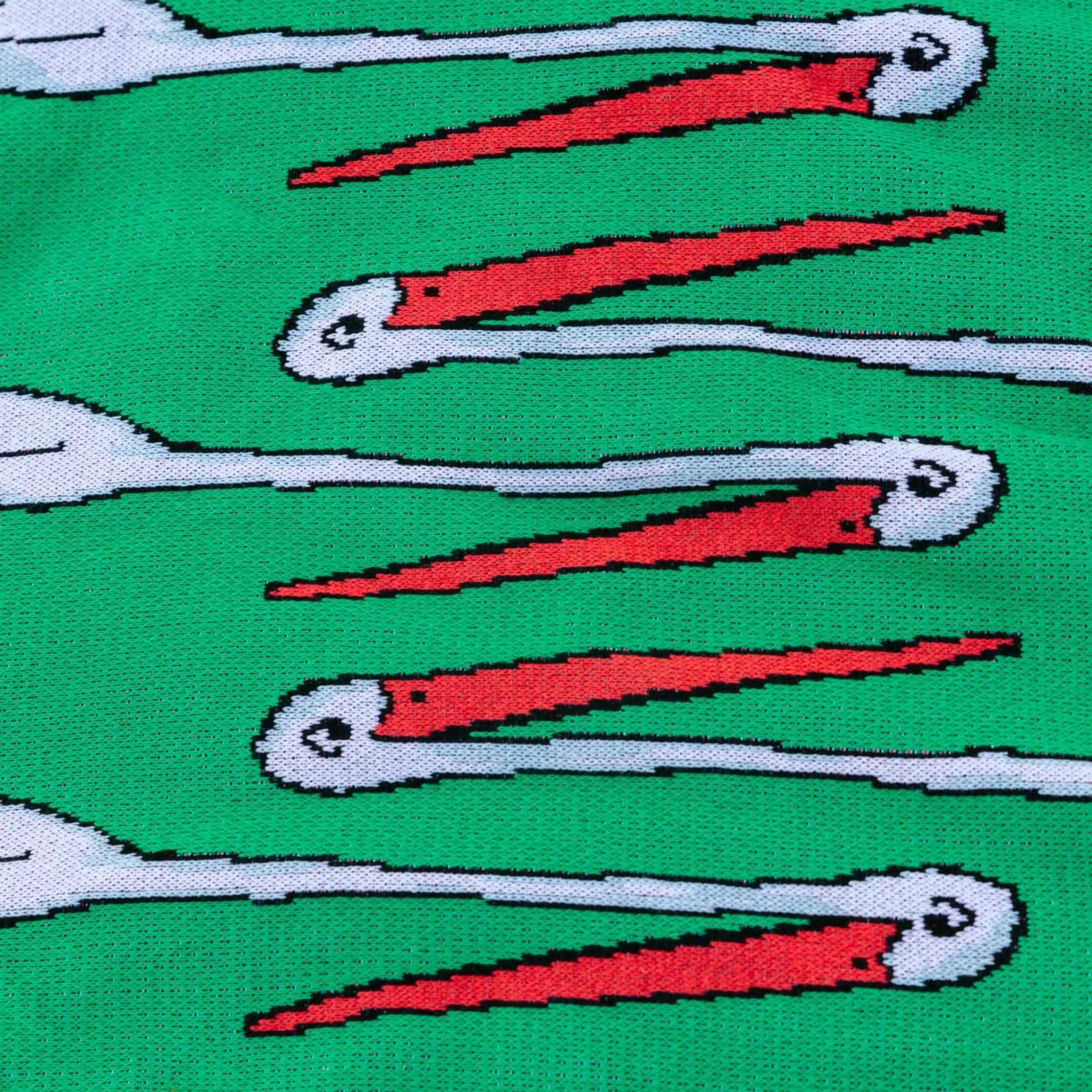 Bird Collective - Richard Scarry Egret Knit Blanket - 