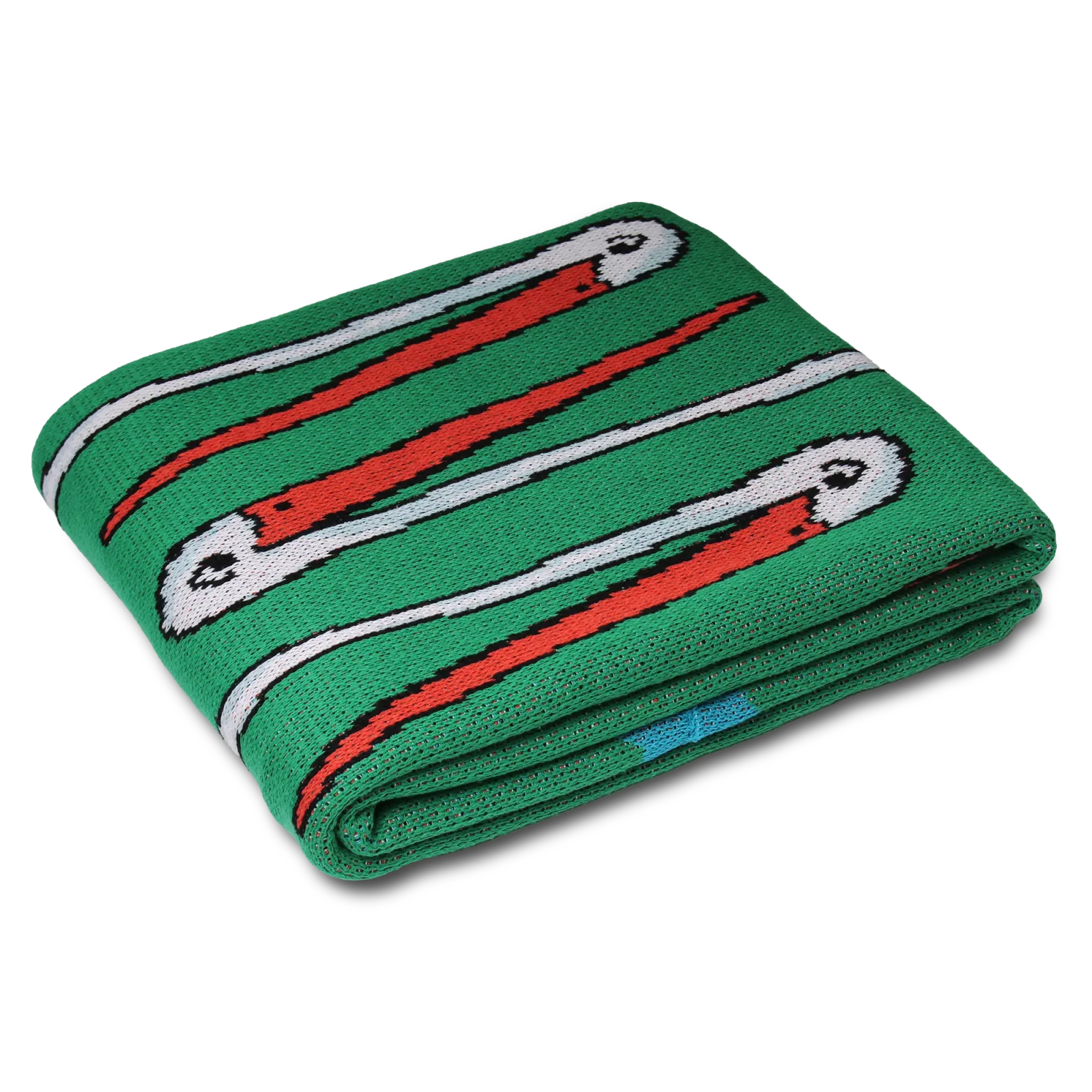 Bird Collective - Richard Scarry Egret Knit Blanket - 