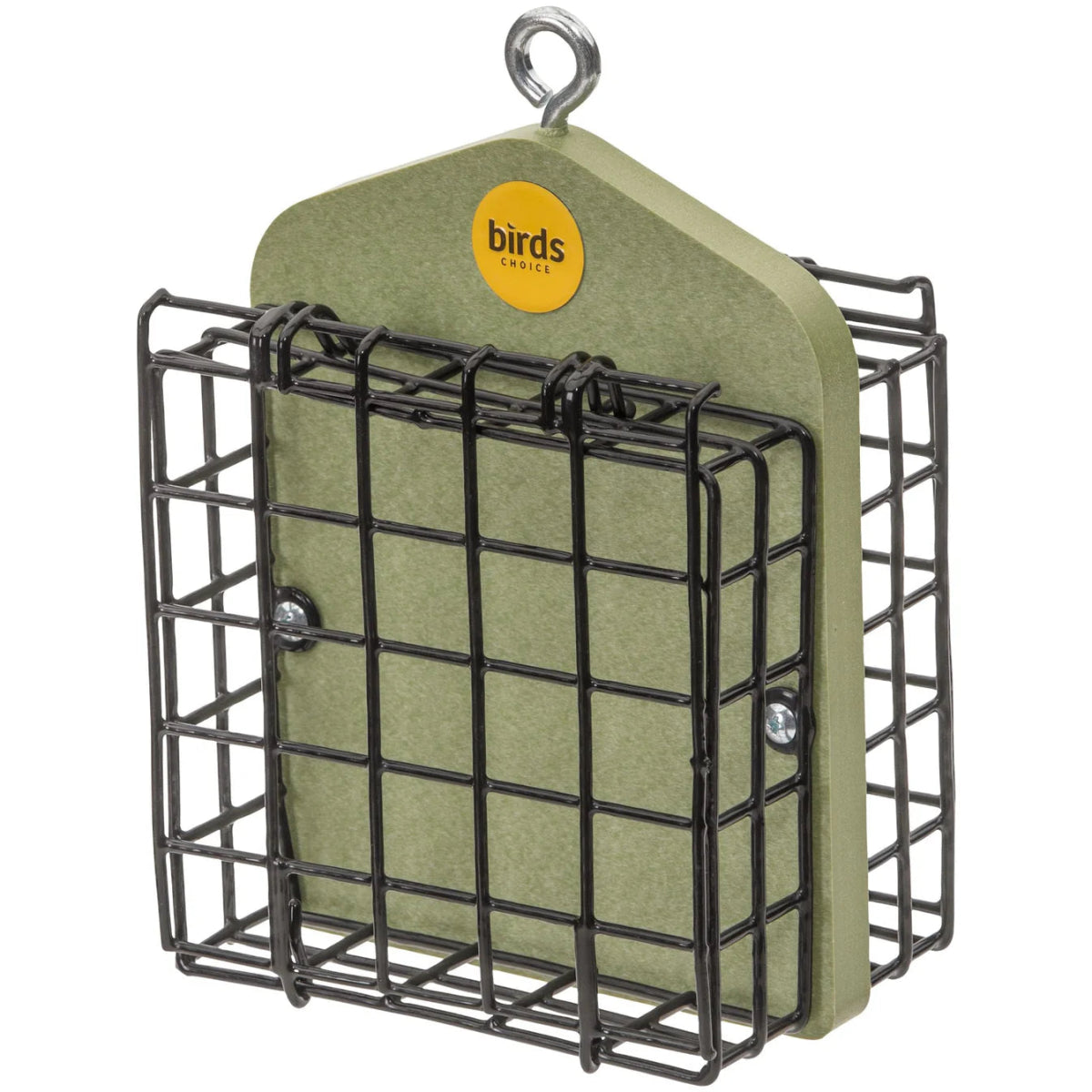 Suet bird feeder