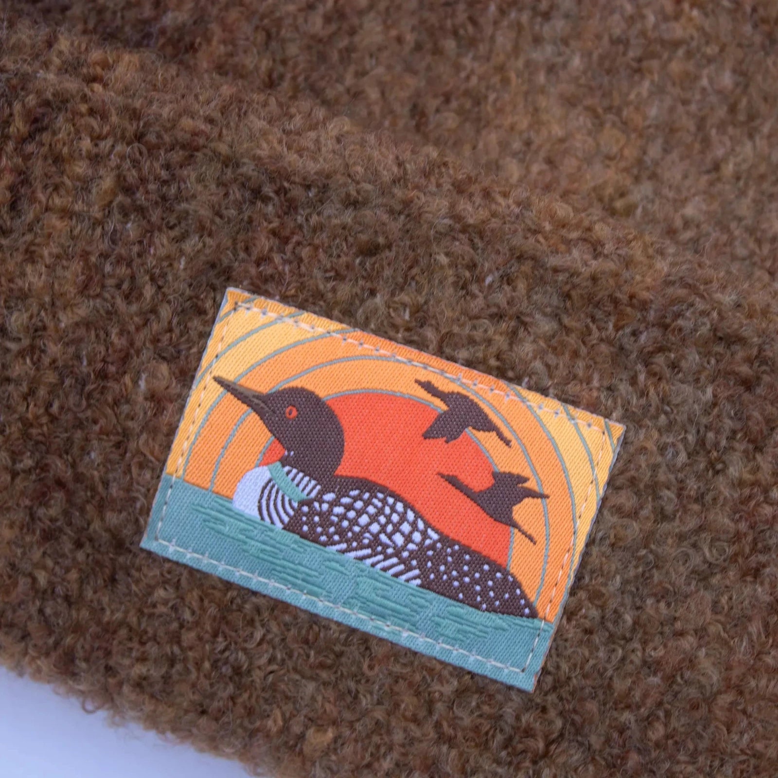 Bird Collective - Sunset Loon Beanie - Brown Ombre -