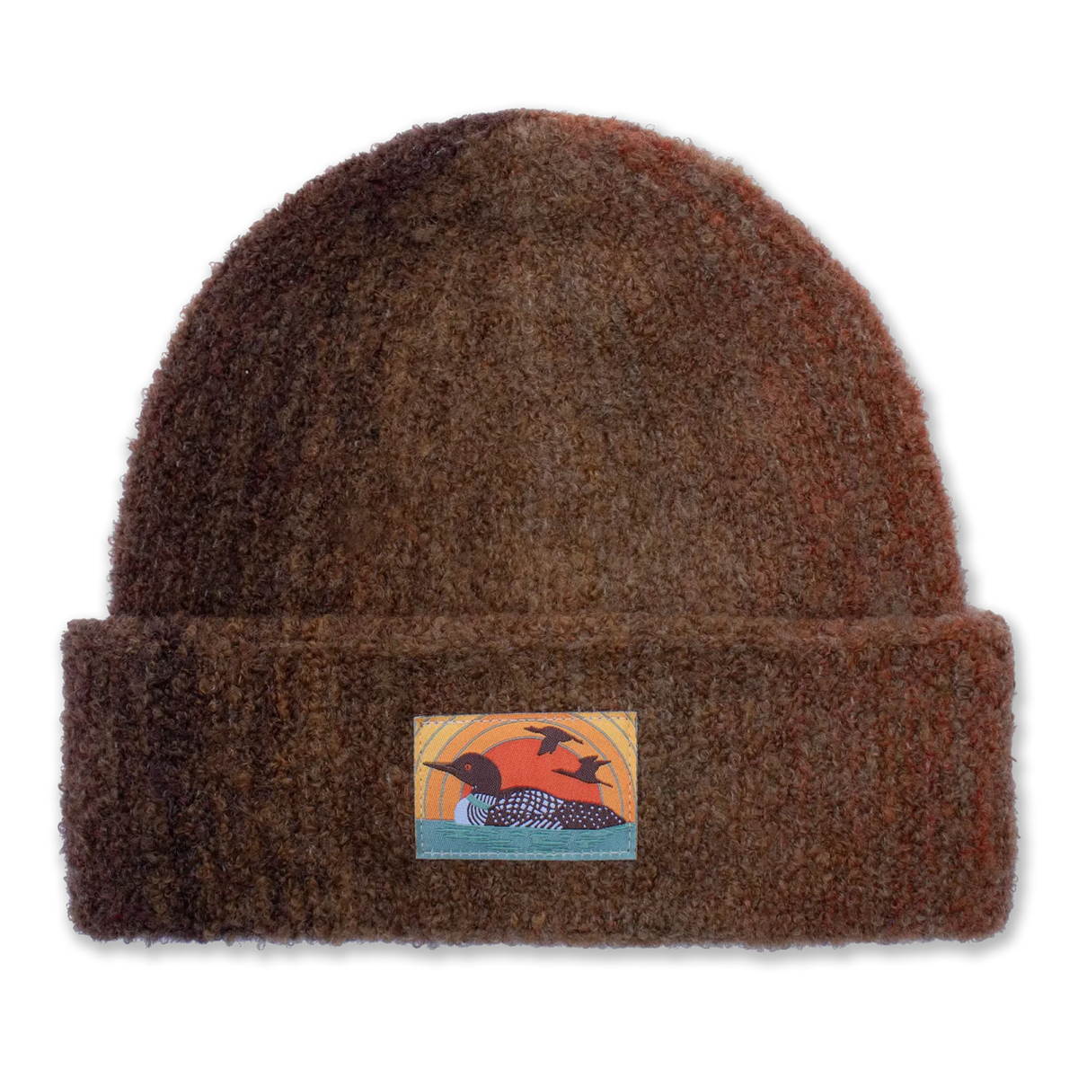 Bird Collective - Sunset Loon Beanie - Brown Ombre -