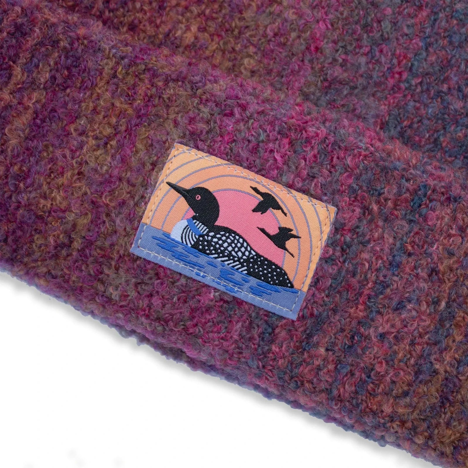 Bird Collective - Sunset Loon Beanie - Pink Ombre -