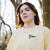 Bird Collective - Townsend's Warbler Embroidered Sweatshirt - S - Lemonade