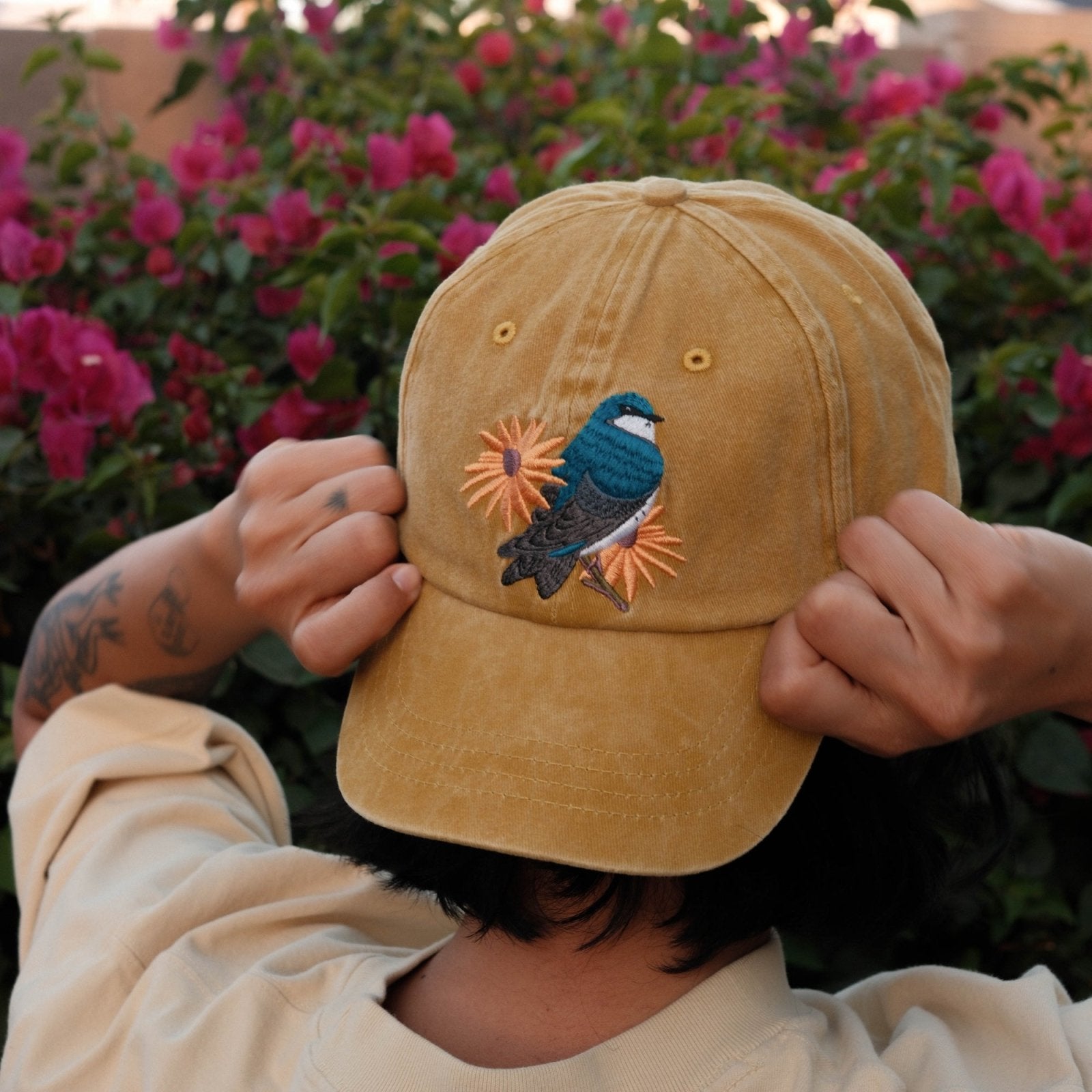 Bird Collective - Tree Swallow Washed Hat - 